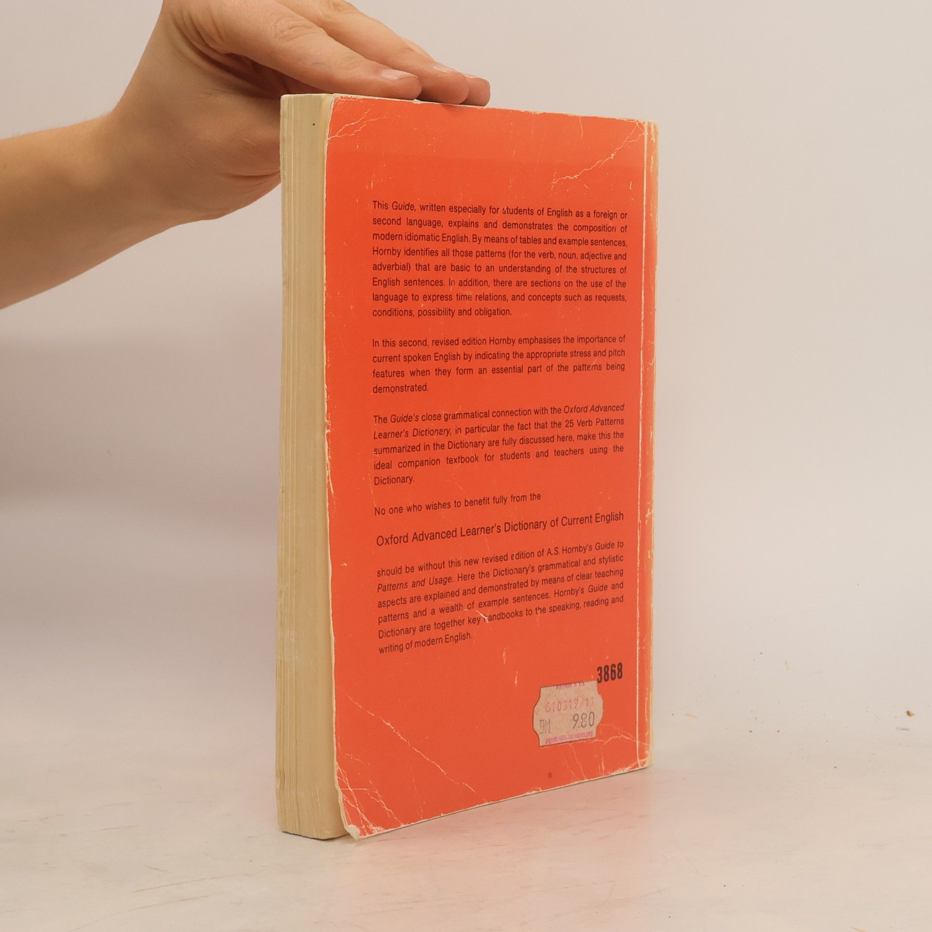 A.S. Hornby Guide to Patterns and Usage in English