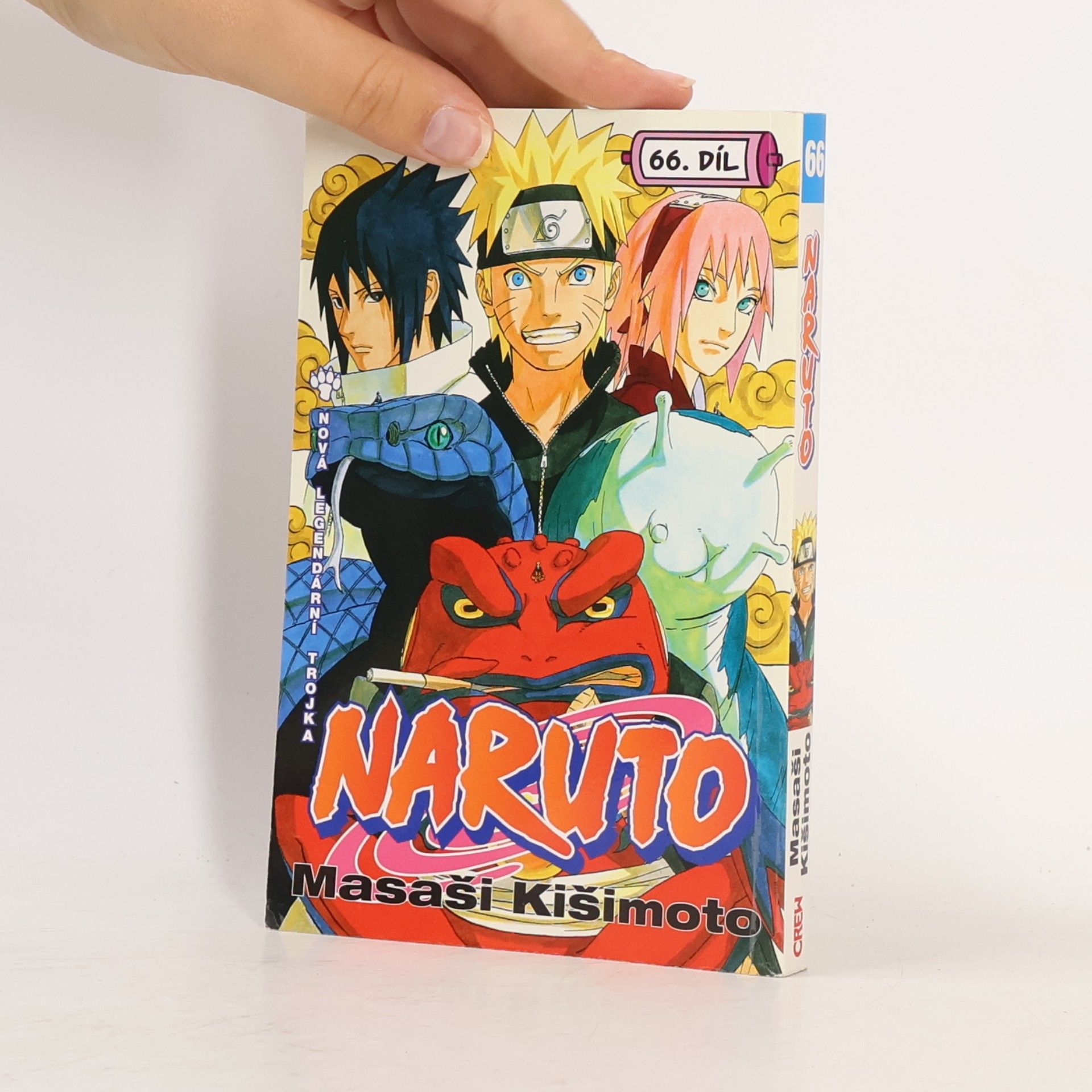 Masaši Kišimoto Naruto. 66. díl, Nová legendární trojka