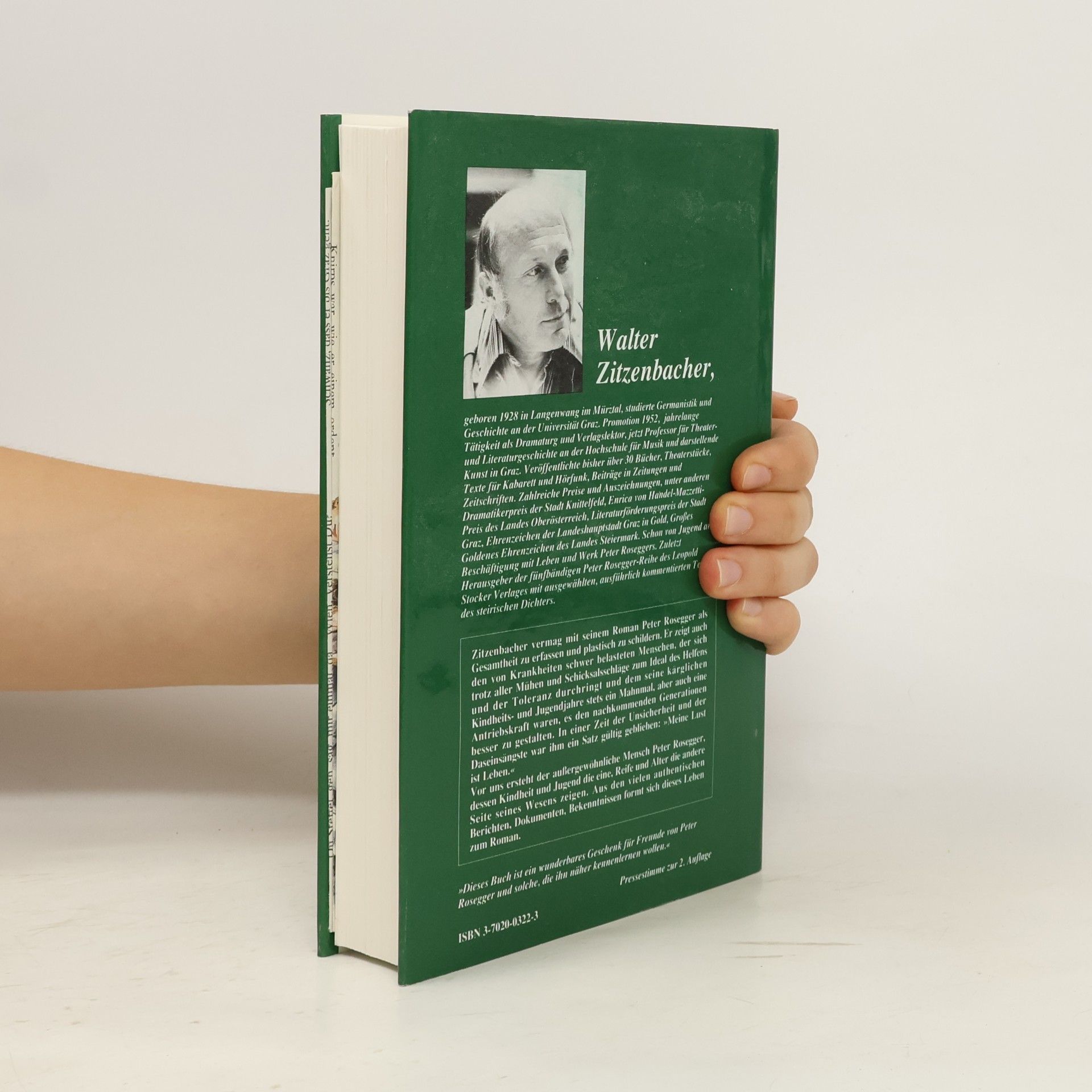 Walter Zitzenbacher Peter Rosegger