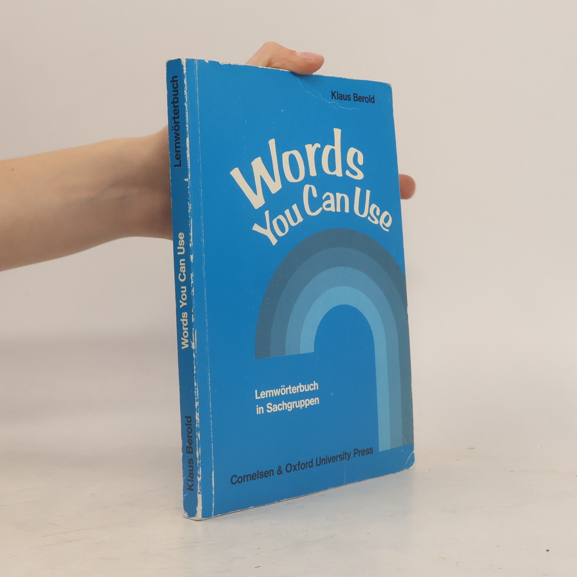 Klaus Berold Words you can use. Lernwörterbuch in Sachgruppen