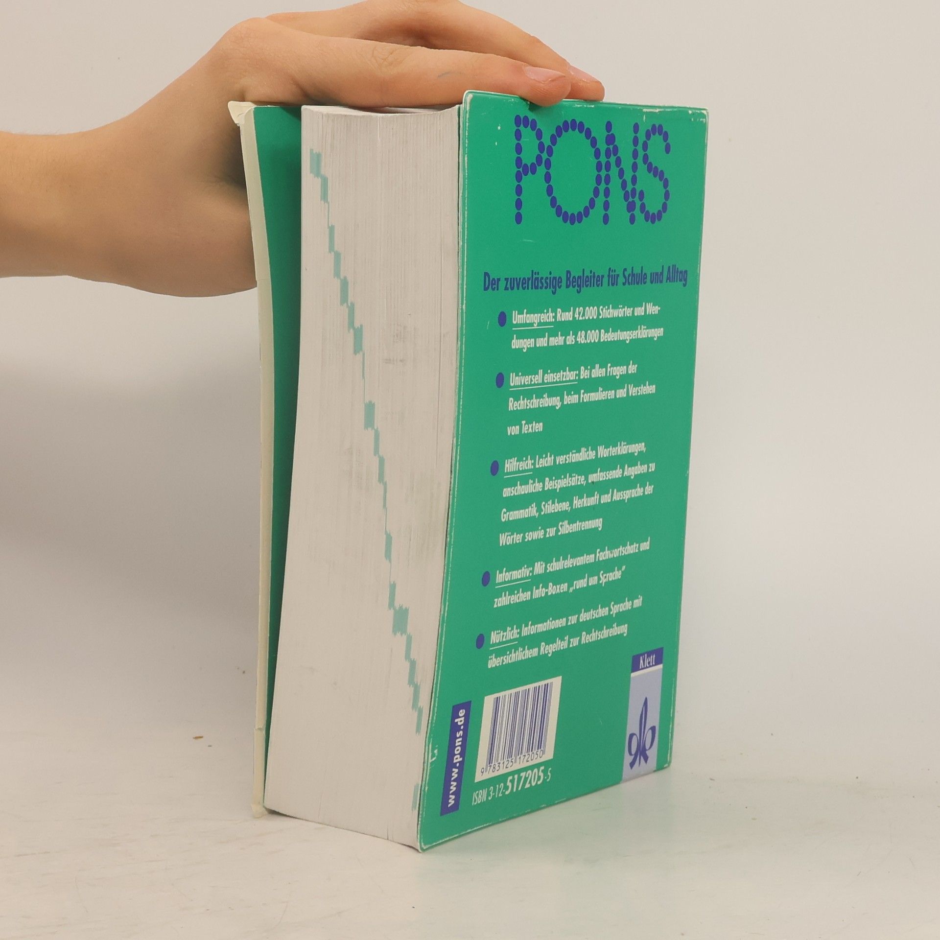 Adelheid Buschner PONS großes Schulwörterbuch Deutsch