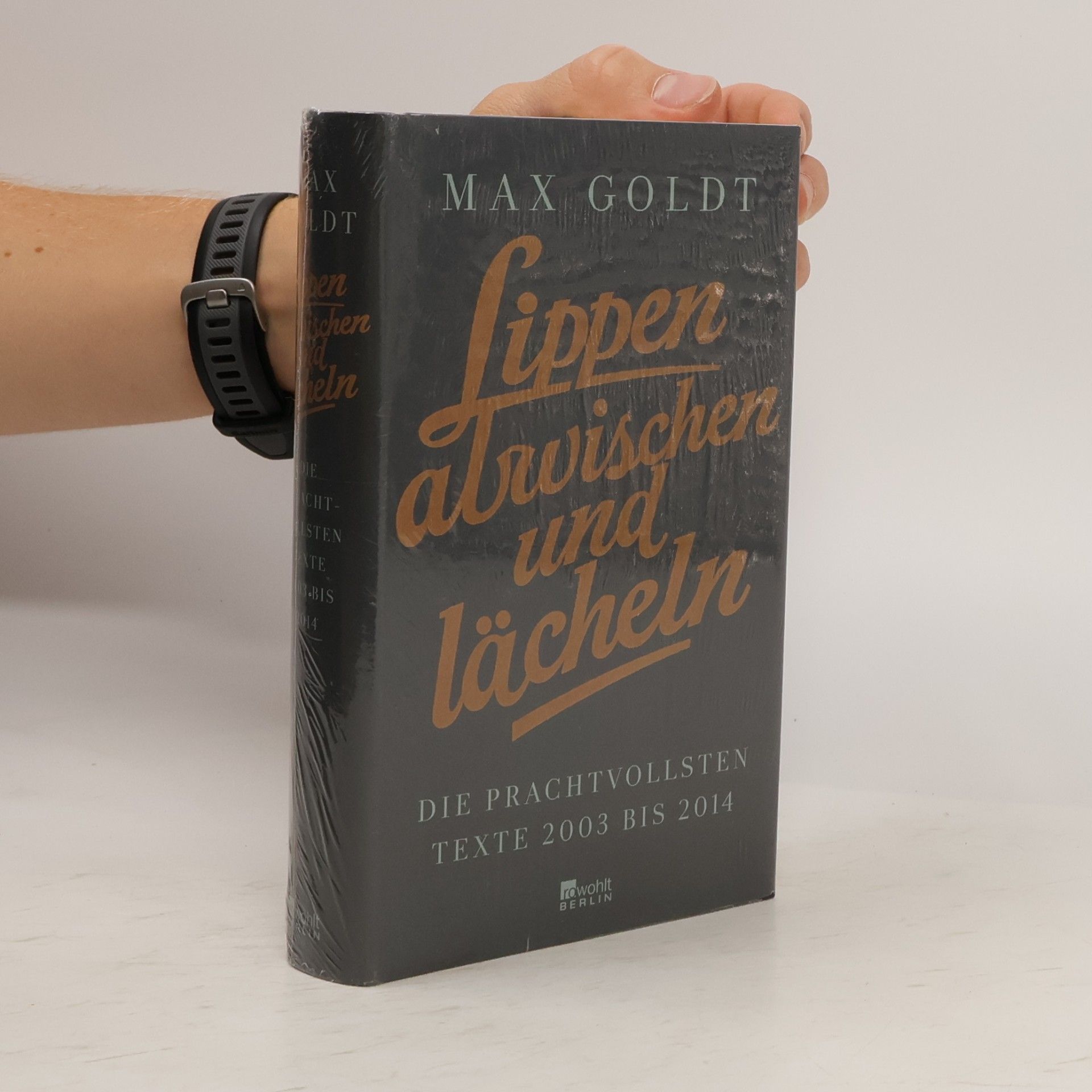 Max Goldt Lippen abwischen und lächeln