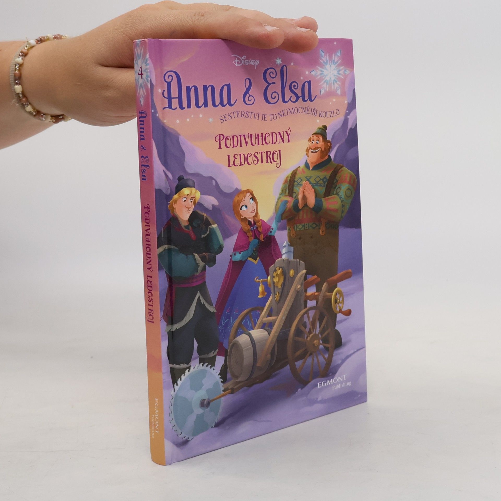 Erica David Anna & Elsa. Podivuhodný ledostroj