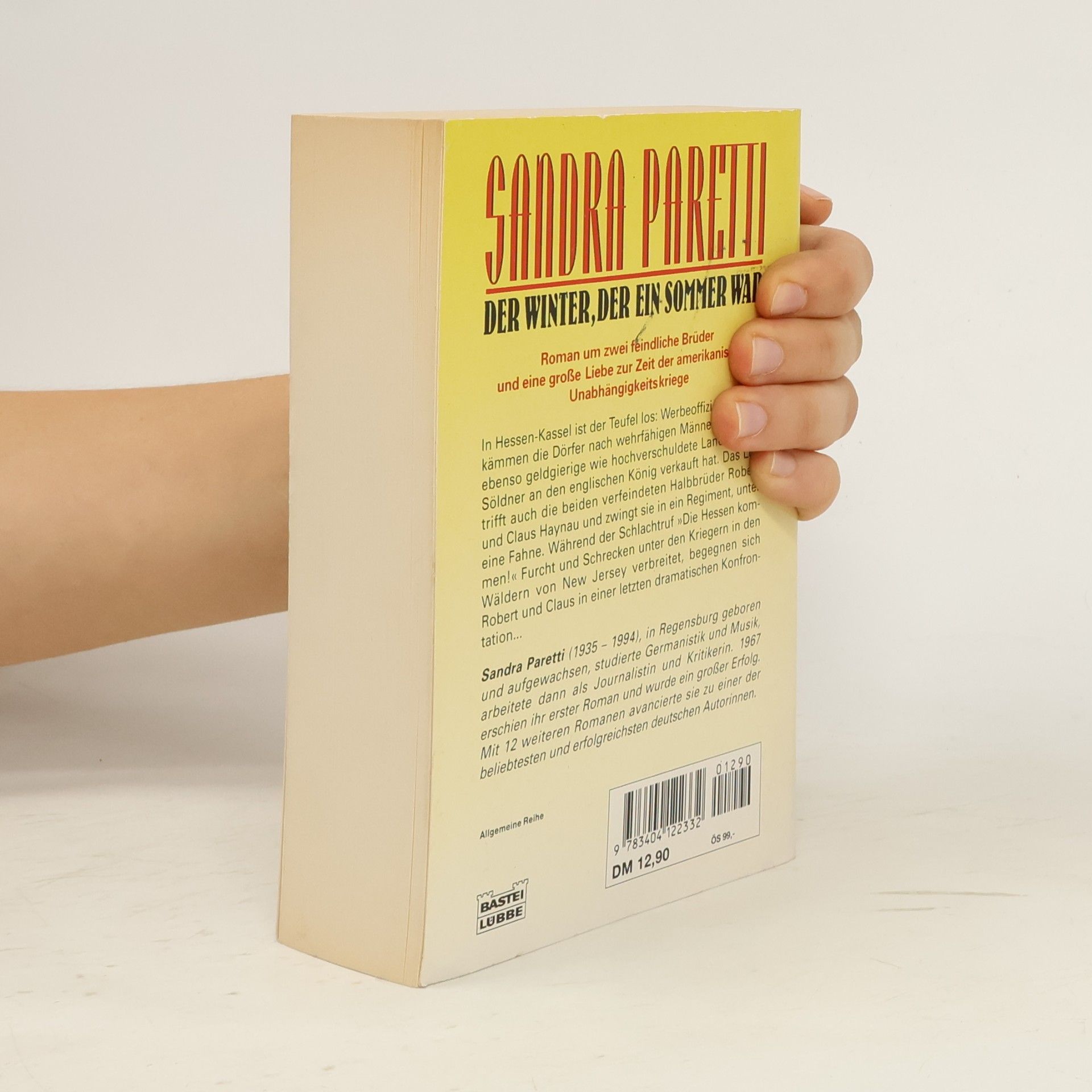 Sandra Paretti Der Winter, der ein Sommer war