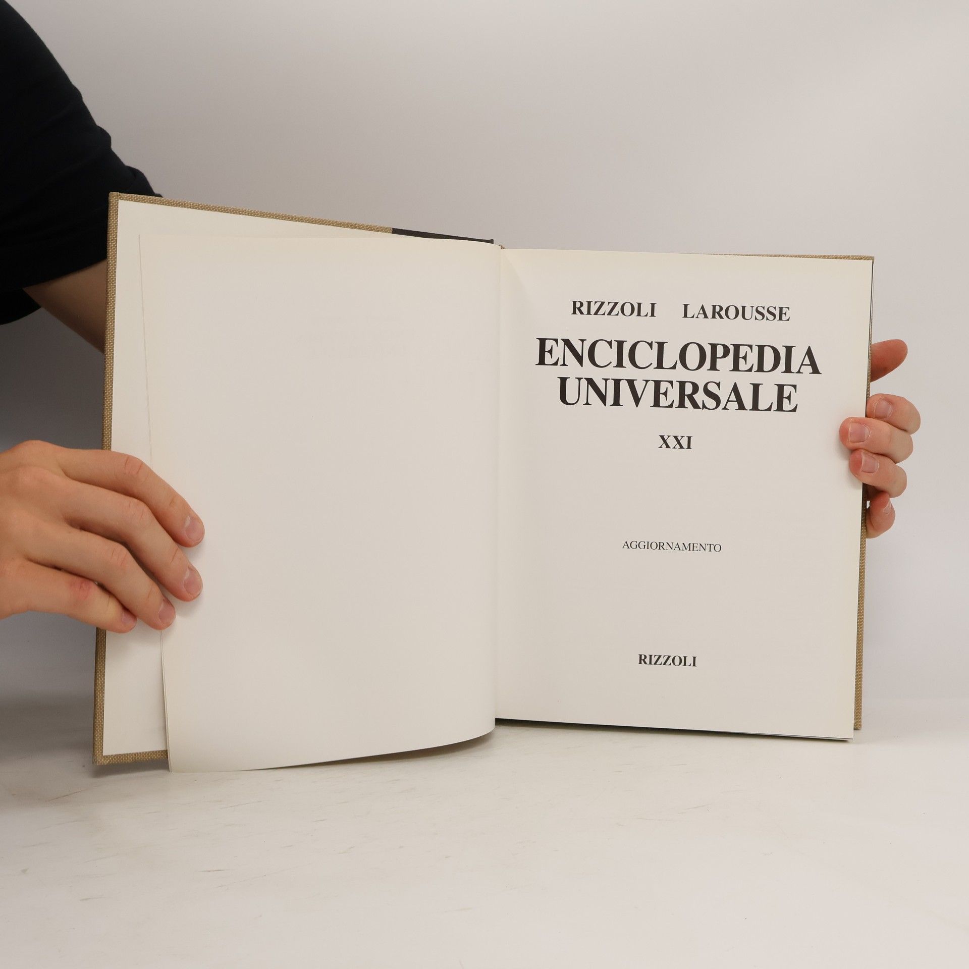 AA.VV. Rizzoli Larousse. Enciclopedia Universale XXI.