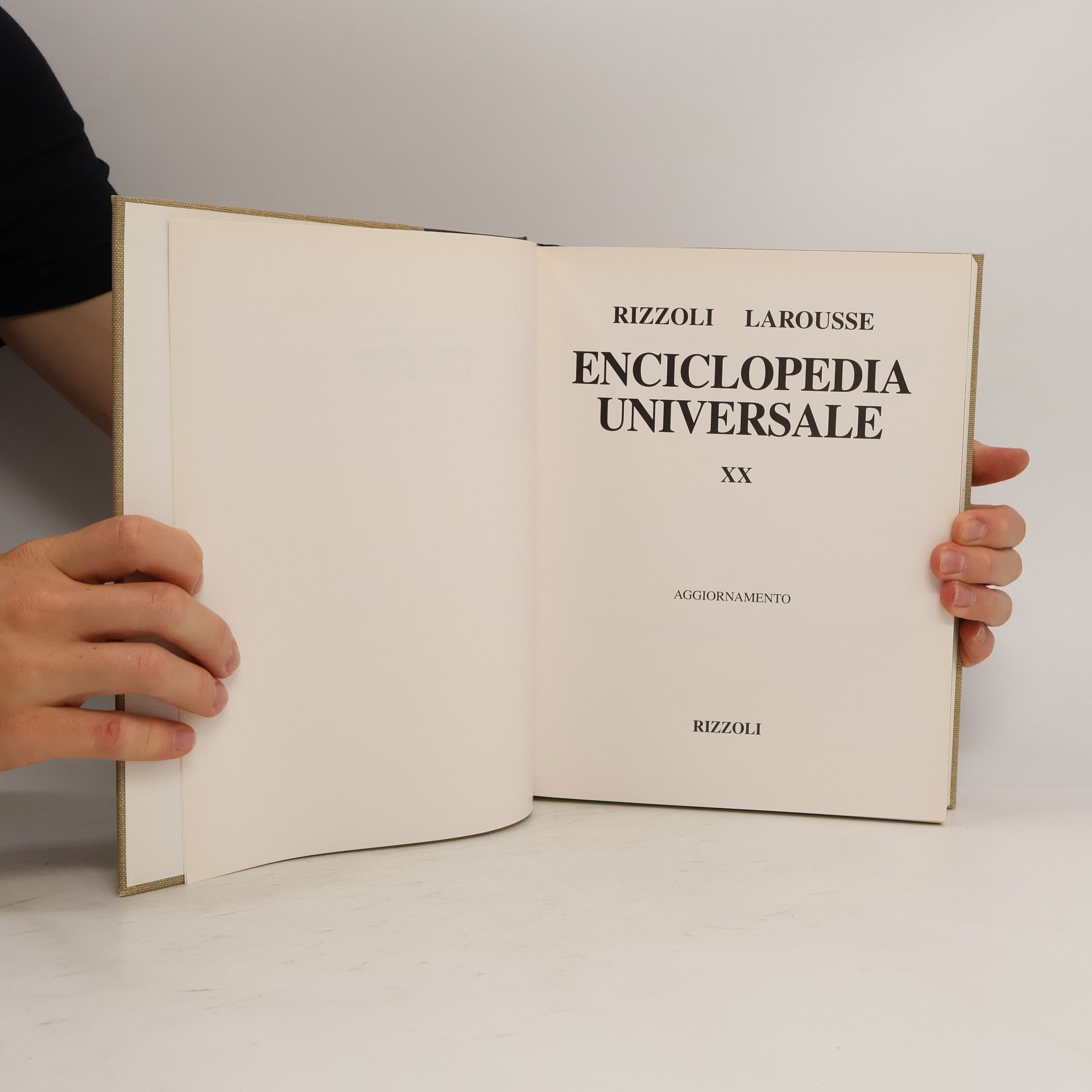 Autorenkollektiv Rizzoli, Larousse. Enciclopedia Universale XX. Aggiornamento