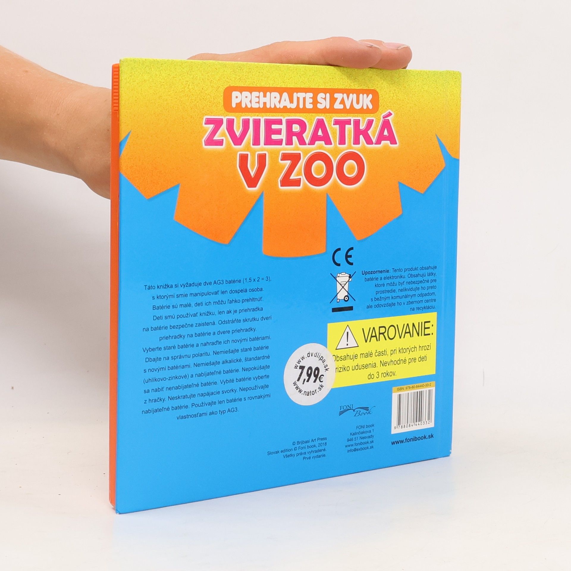 kolektiv Zvieratká v zoo. Zvuková kniha