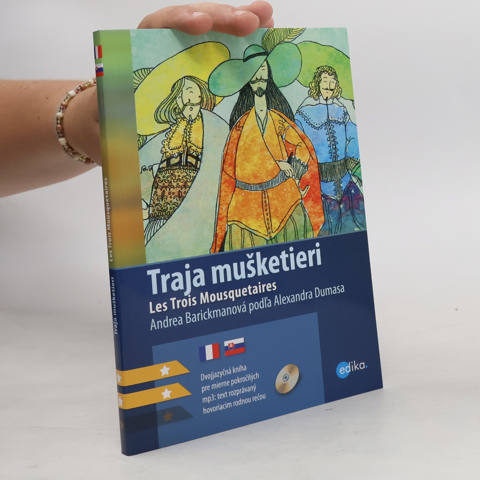 Collectif d'auteurs Traja mušketieri. Les Trois Mousquetaires (slovensky, francouzsky)
