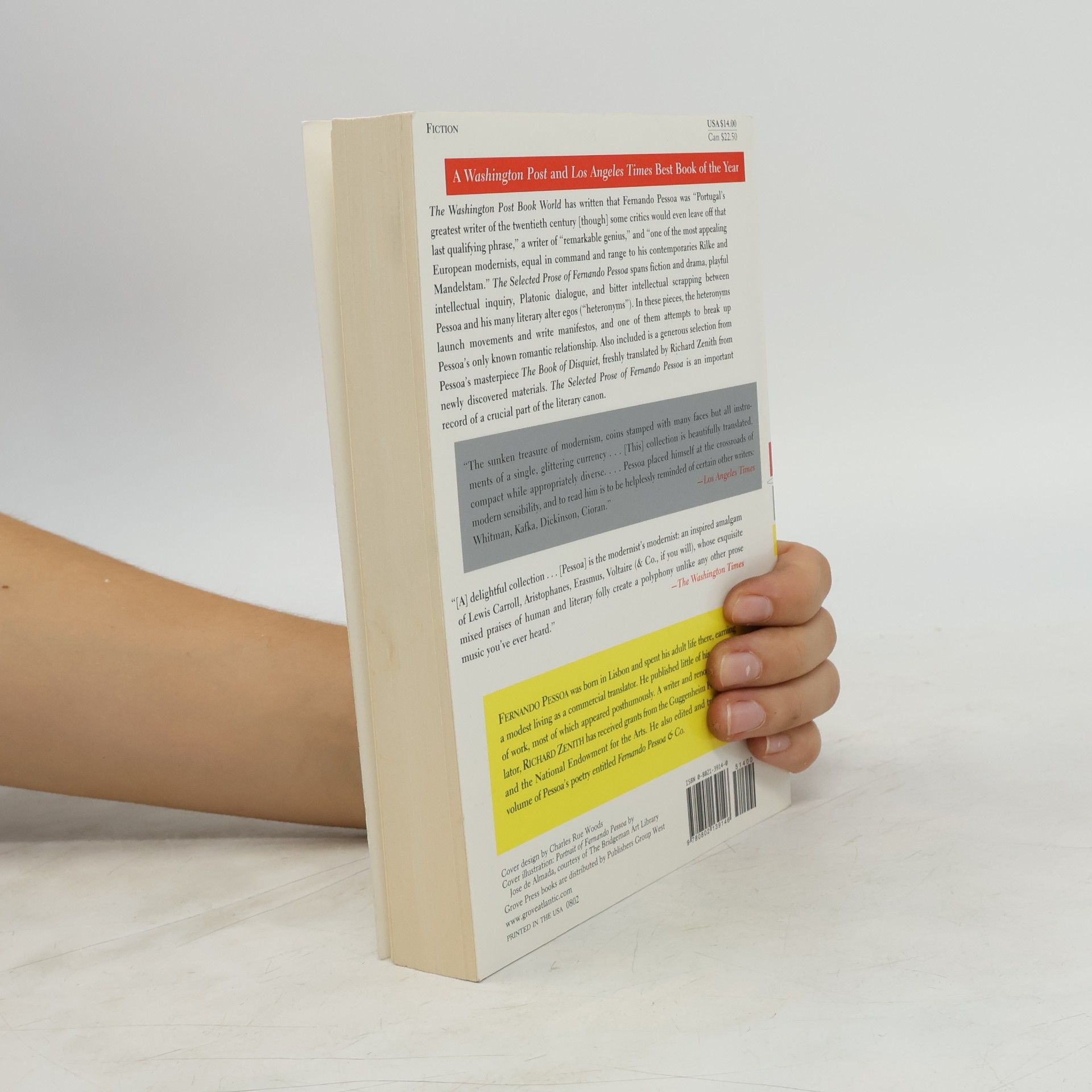 Fernando Pessoa The Selected Prose of Fernando Pessoa