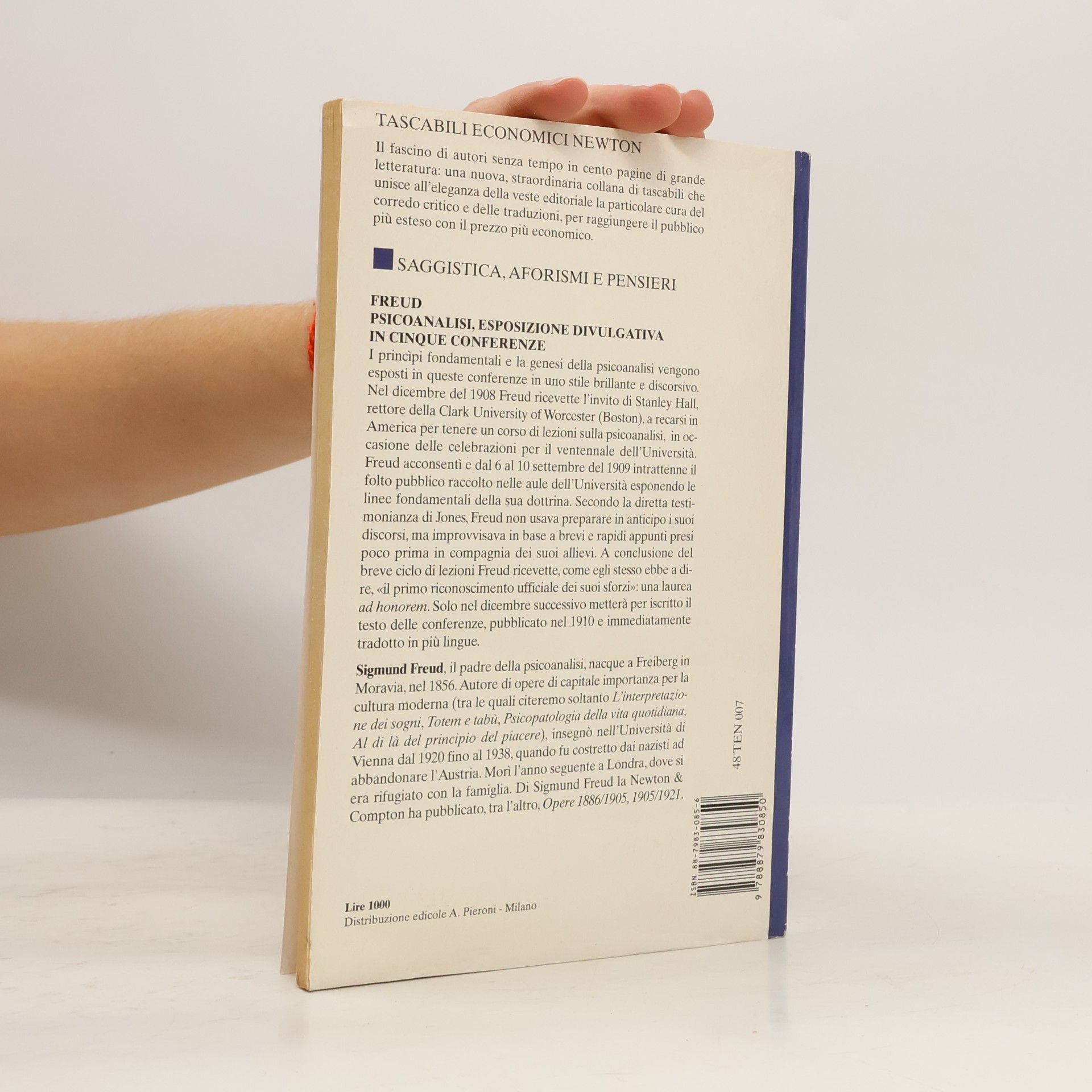 Sigmund Freud Psicoanalisi. Esposizione divulgativa in cinque conferenze