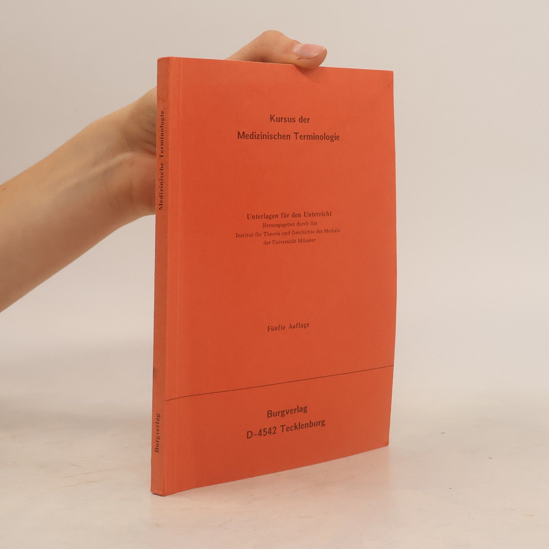 Autores varios Kursus der medizinischen Terminologie