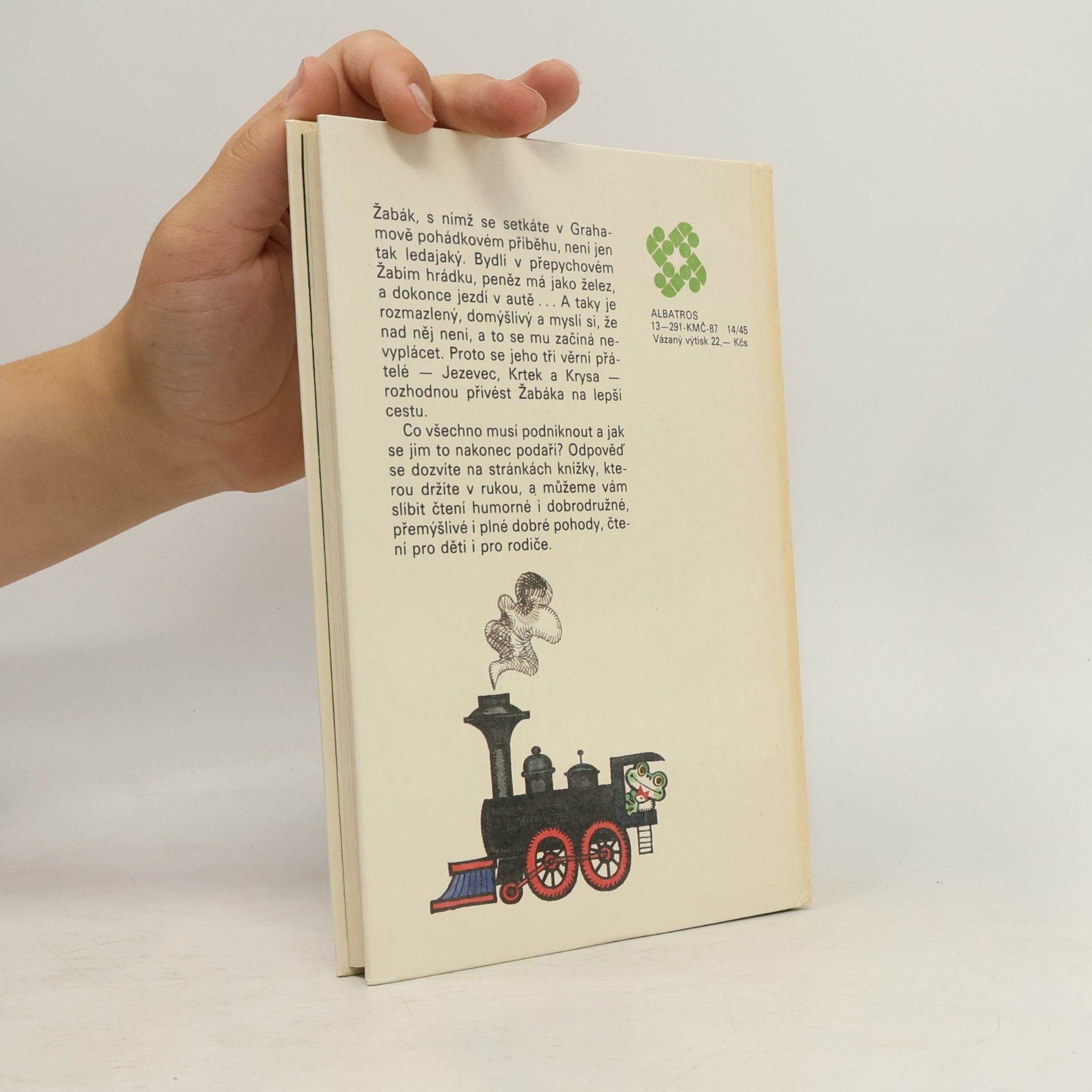 Kenneth Grahame Žabákova dobrodružství