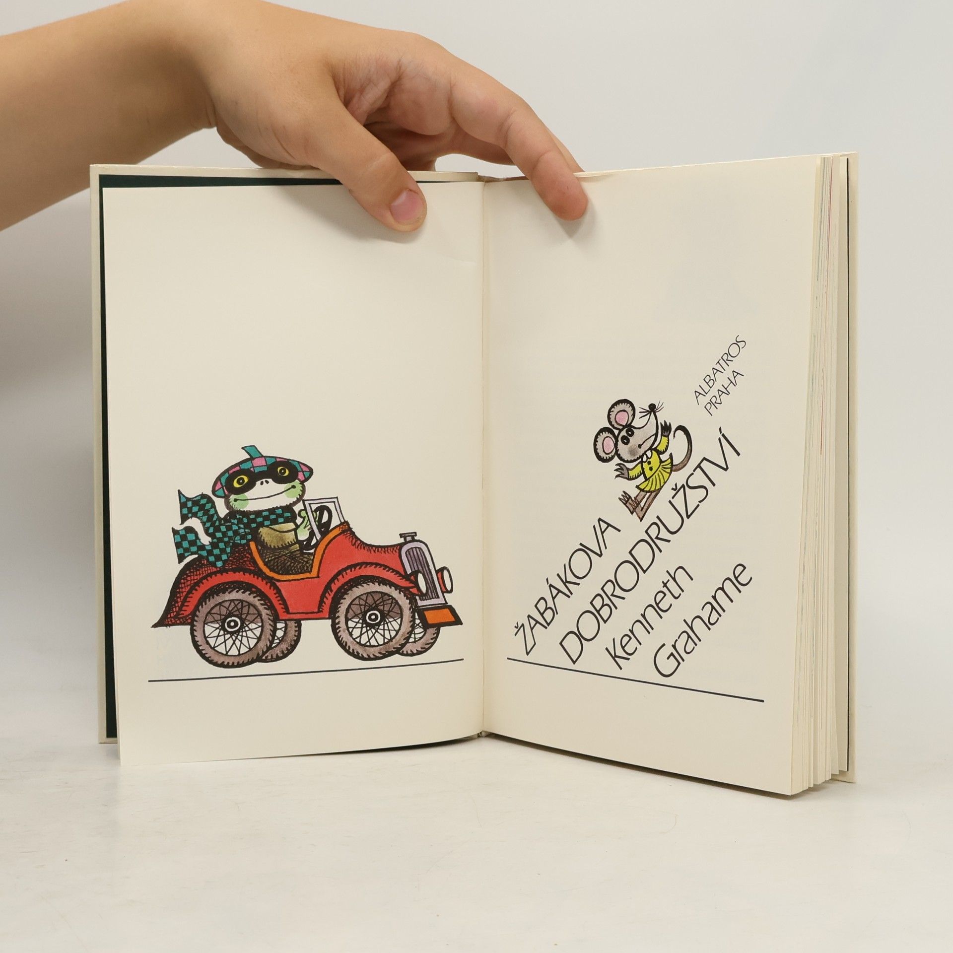 Kenneth Grahame Žabákova dobrodružství
