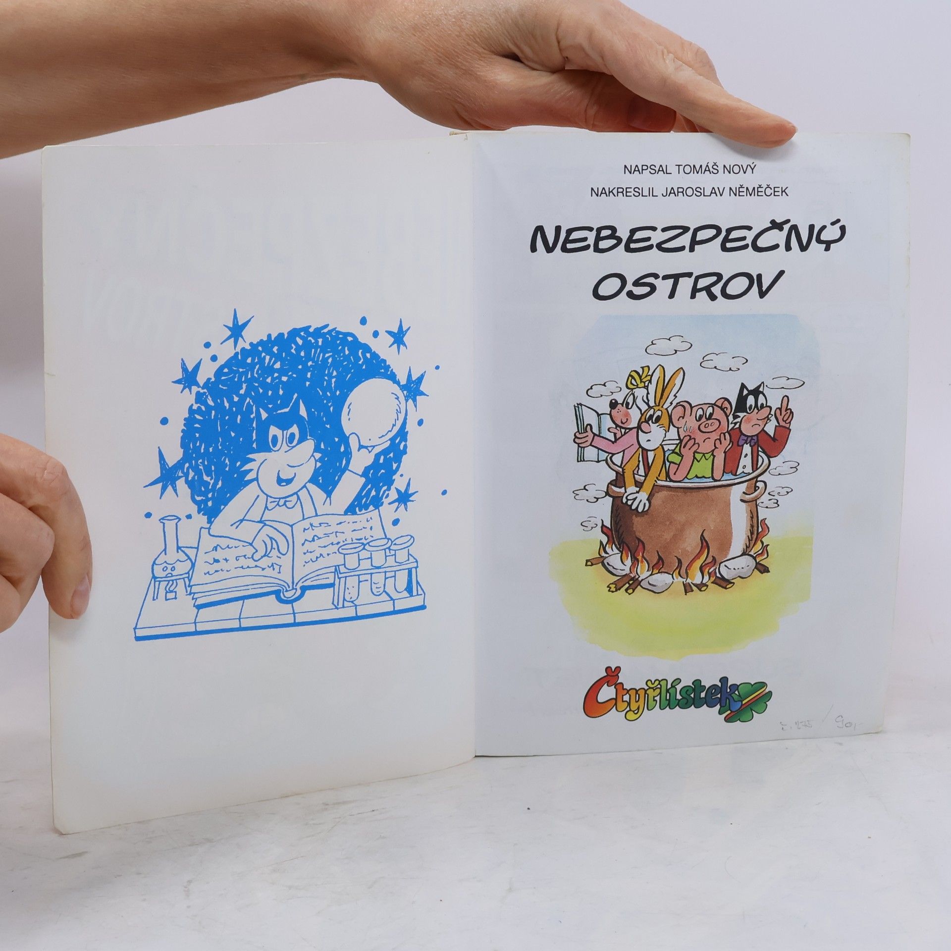 Jaroslav Němeček Nebezpečný ostrov