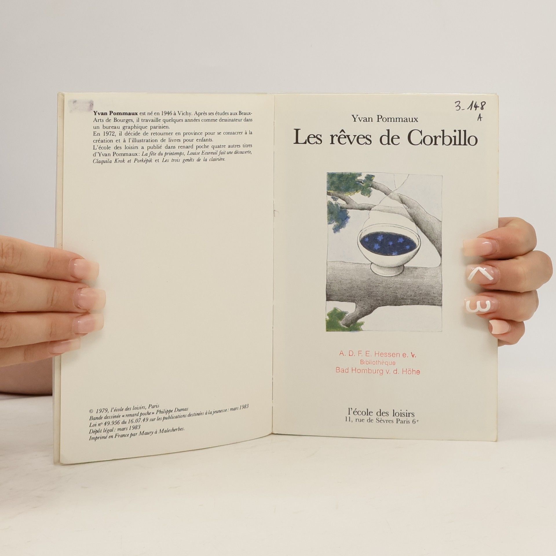 Yvan Pommaux Les rêves de Corbillo