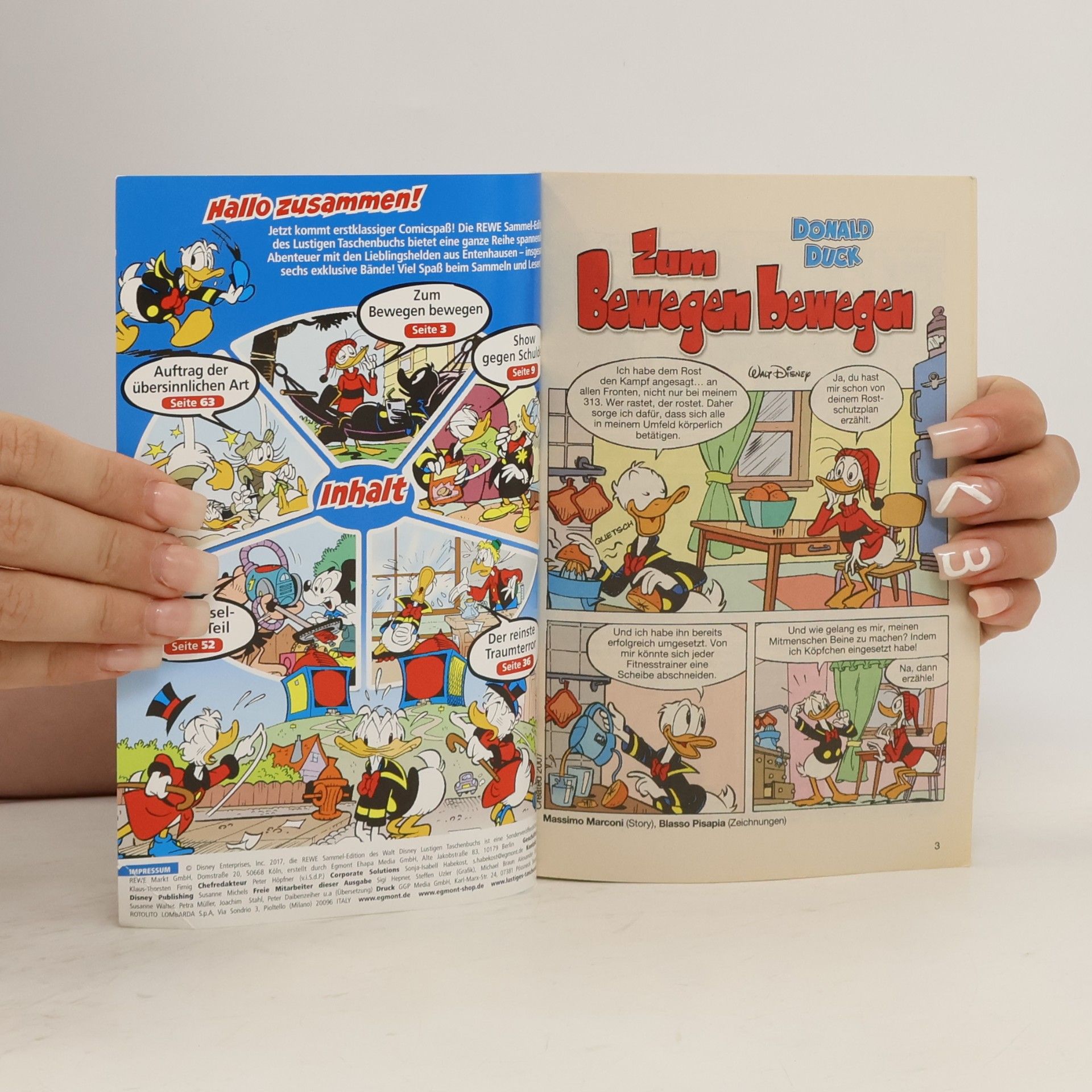 Various authors Lustiges Taschenbuch. 50 Jahre – Rewe Sammel-Edition
