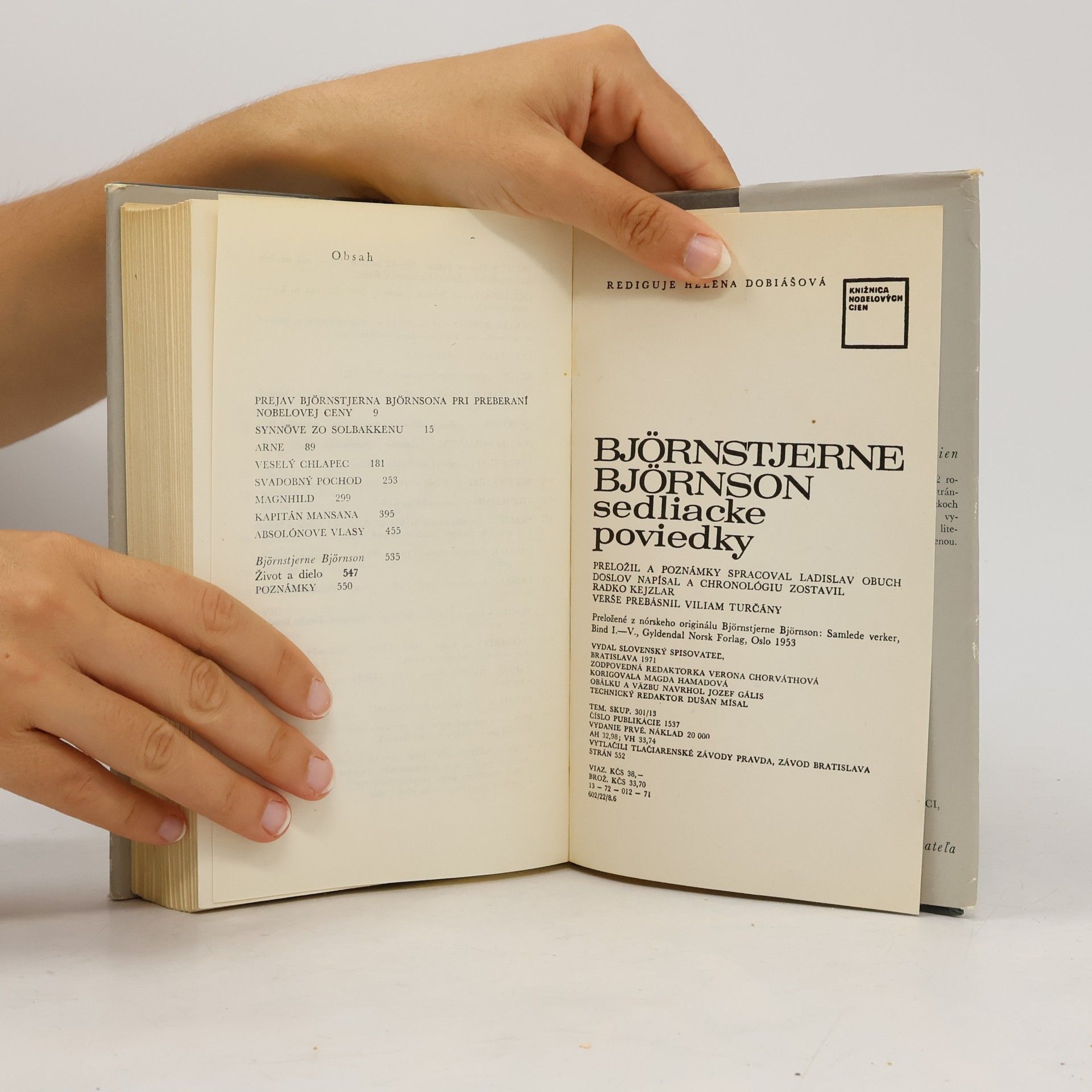 Bjørnstjerne Bjørnson Sedliacke poviedky