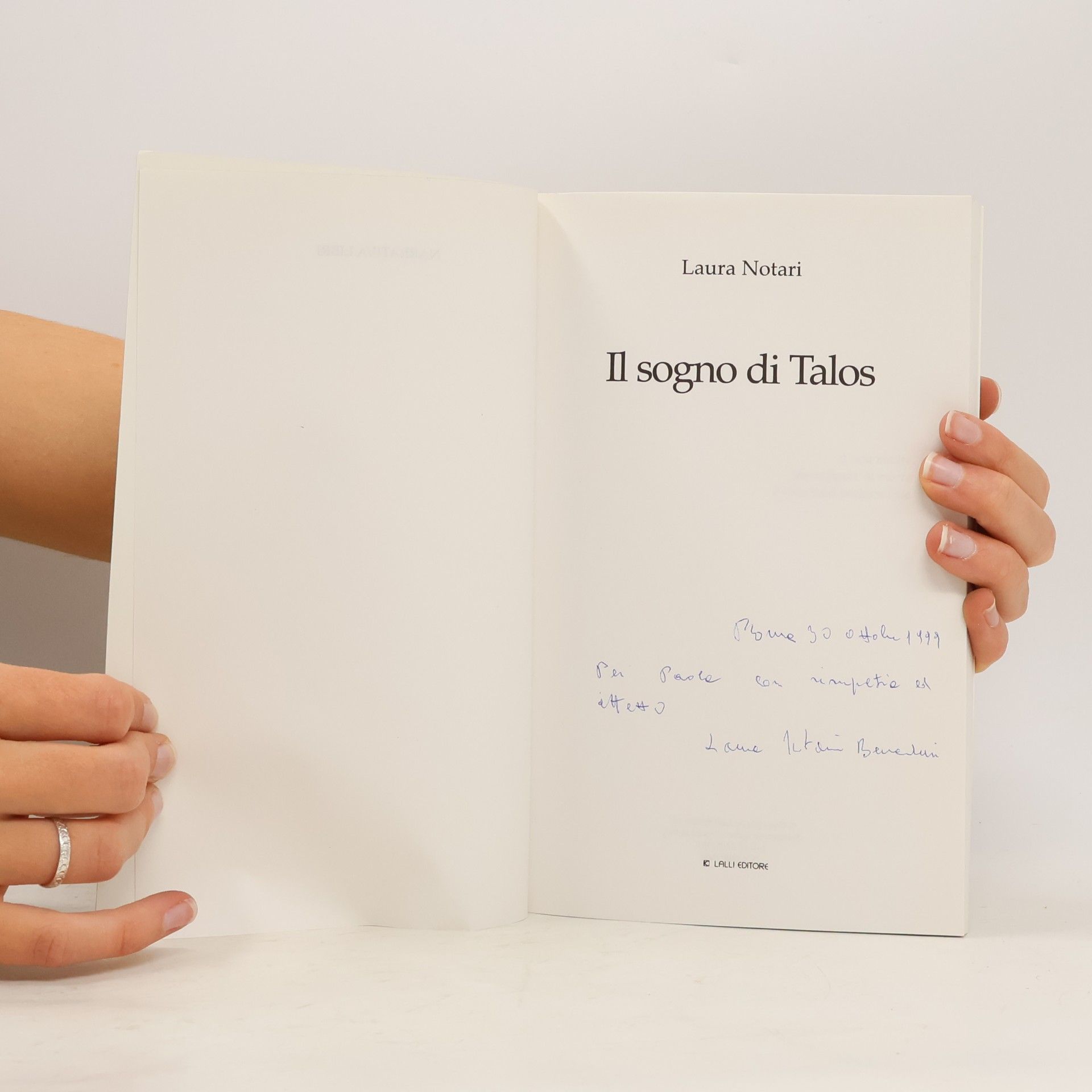Laura Notari Il sogno di Talos