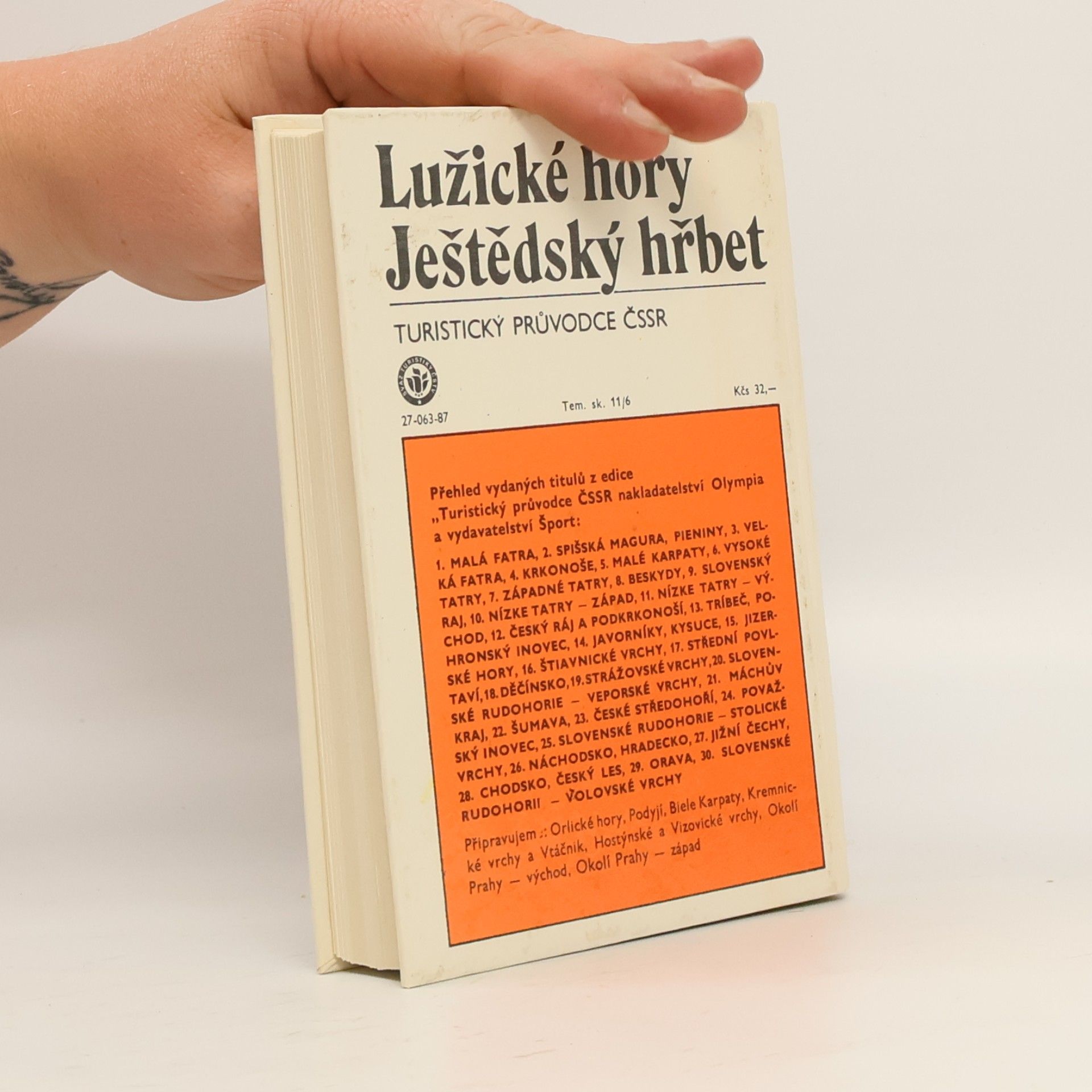 Bohumil Stehlík Lužické hory. Ještědský hřbet