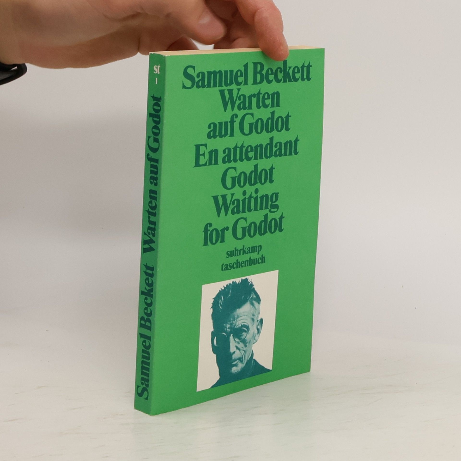 Samuel Beckett Warten auf Godot. En attendant Godot. Waiting for Godot