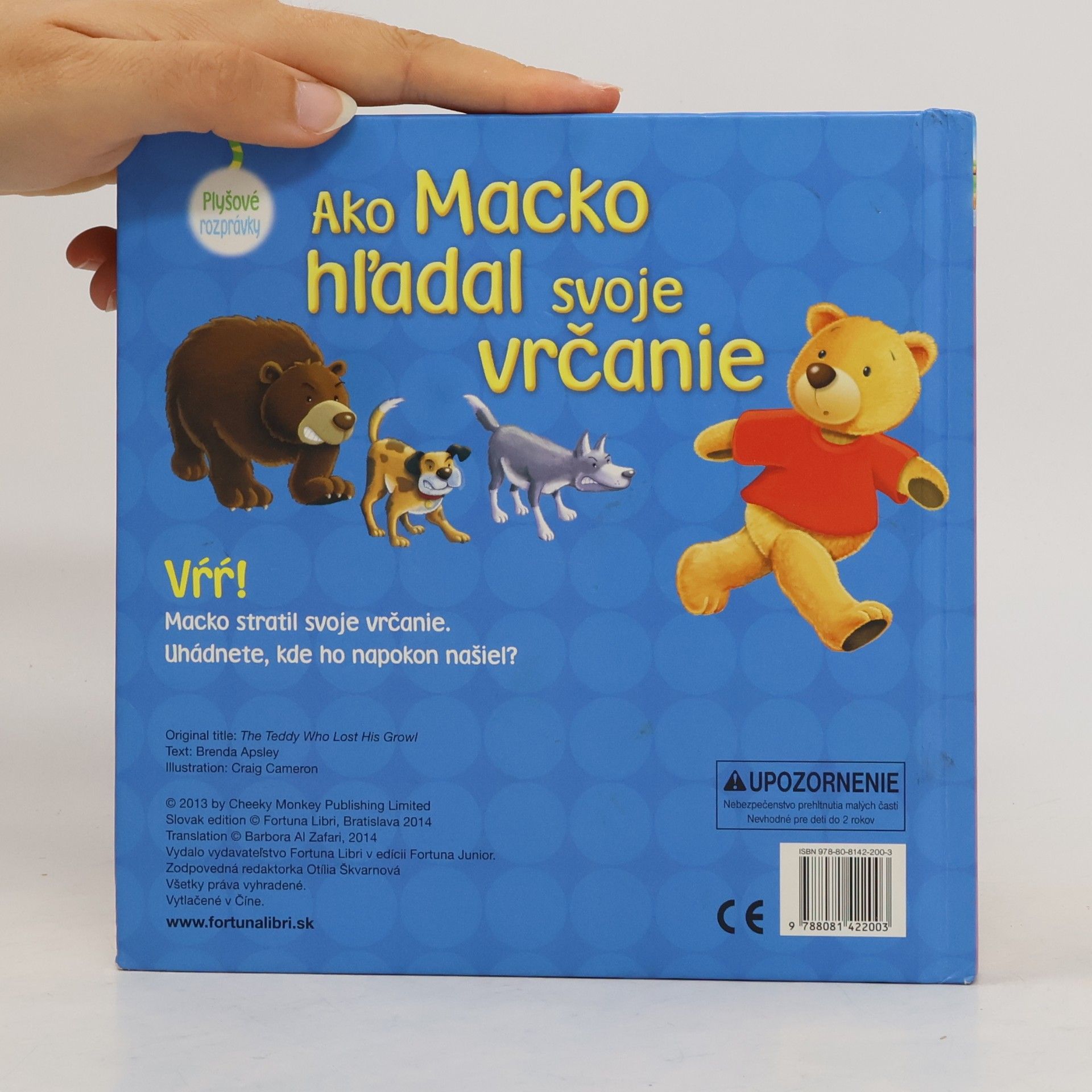 Brenda Apsley Ako Macko hľadal svoje vrčanie