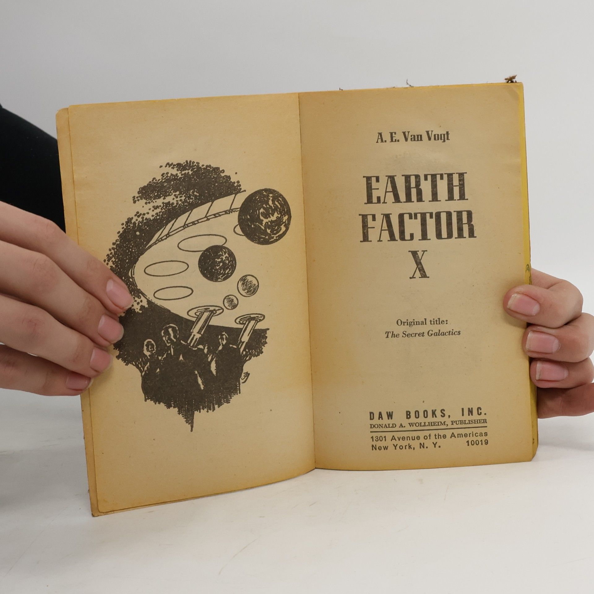 Alfred Elton Van Vogt Earth Factor X