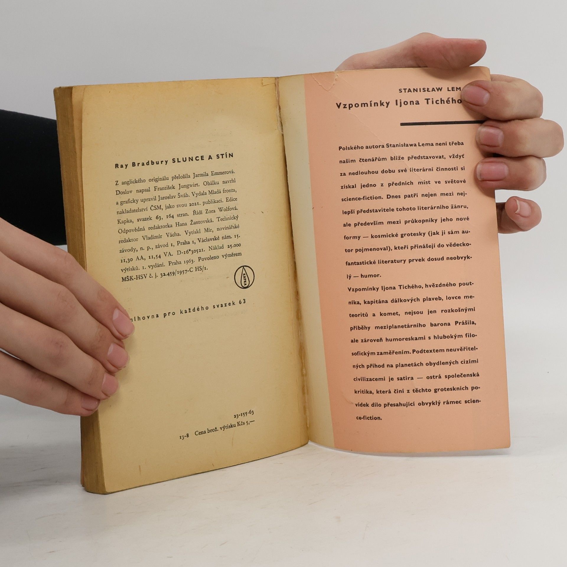 Ray Bradbury Slunce a stín