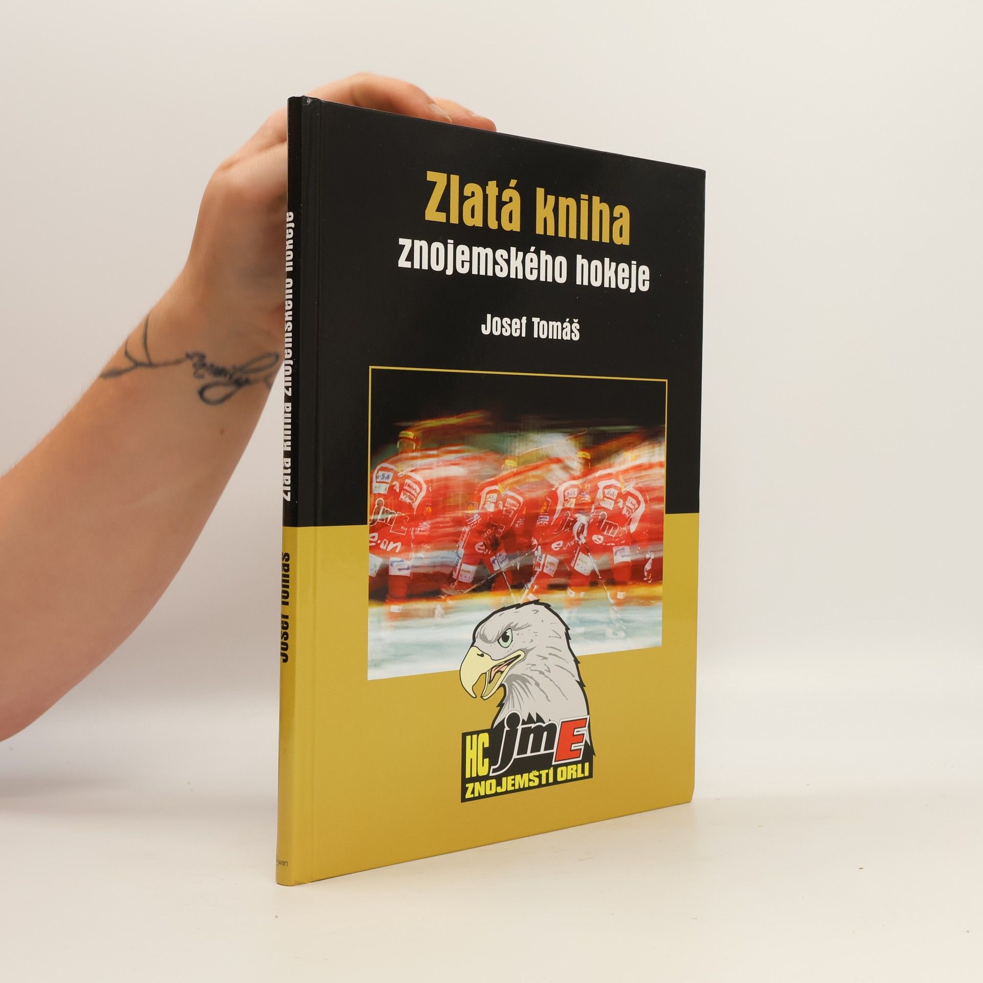 Josef Tomáš Zlatá kniha znojemského hokeje