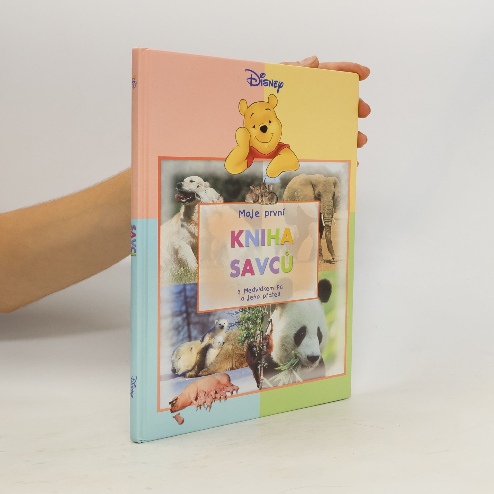 Walt Disney Moje první kniha savců s Medvídkem Pú a jeho přáteli