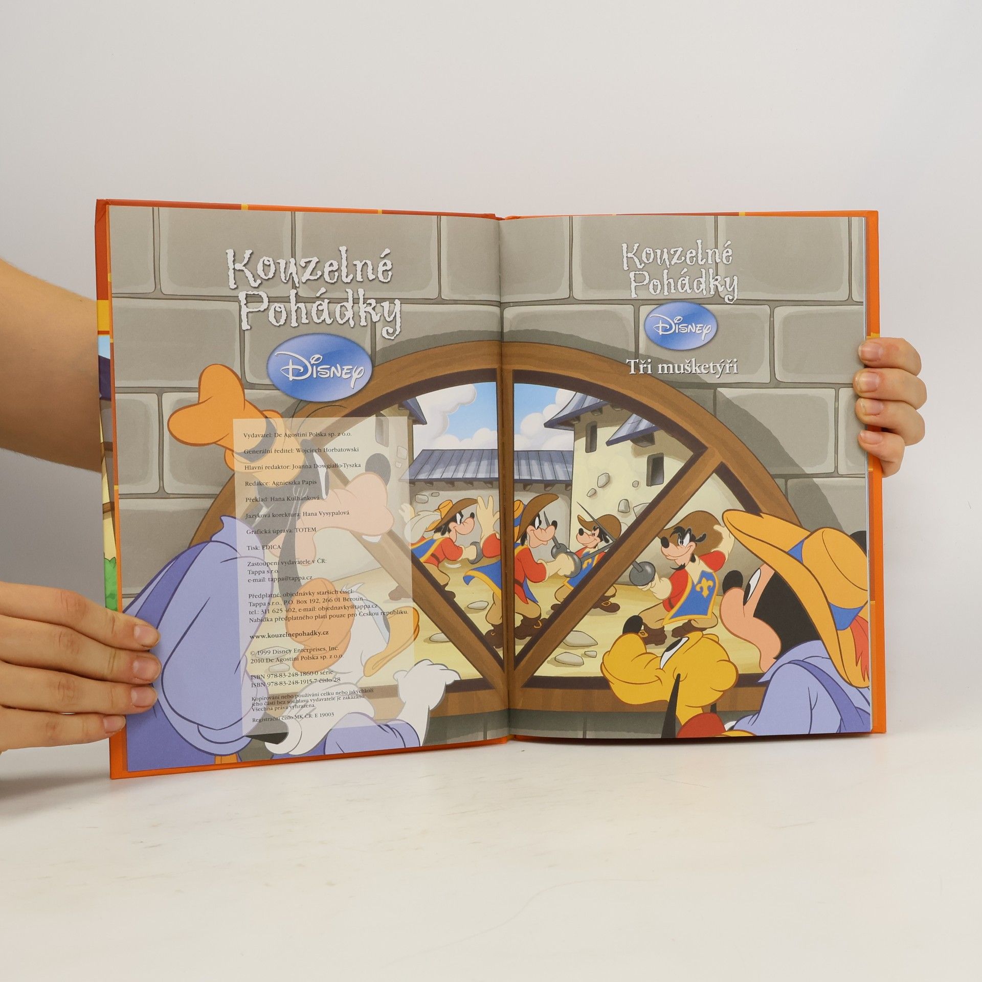 Collectif d'auteurs Kouzelné pohádky 28. Tři mušketýři