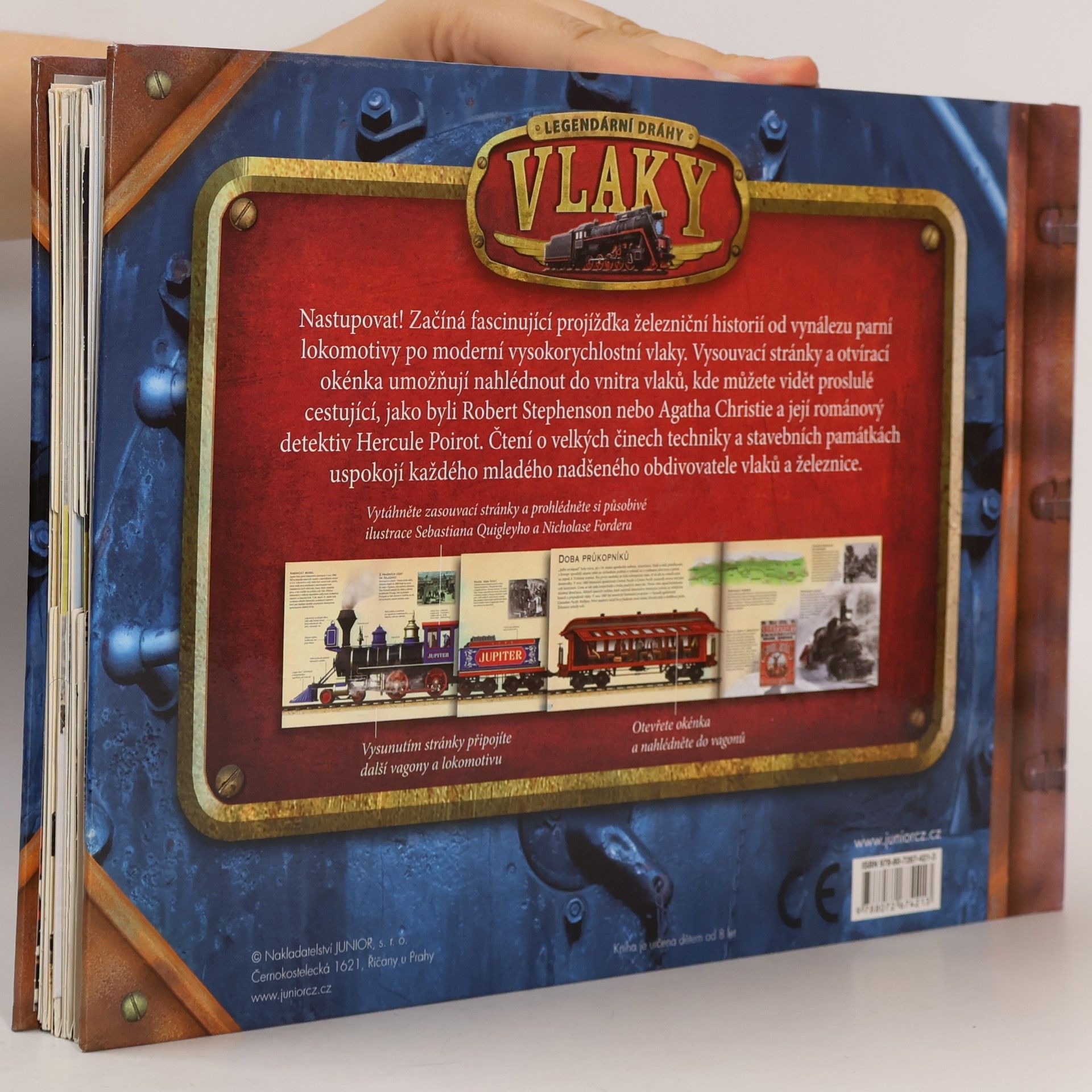 Philip Steele Vlaky - legendární dráhy