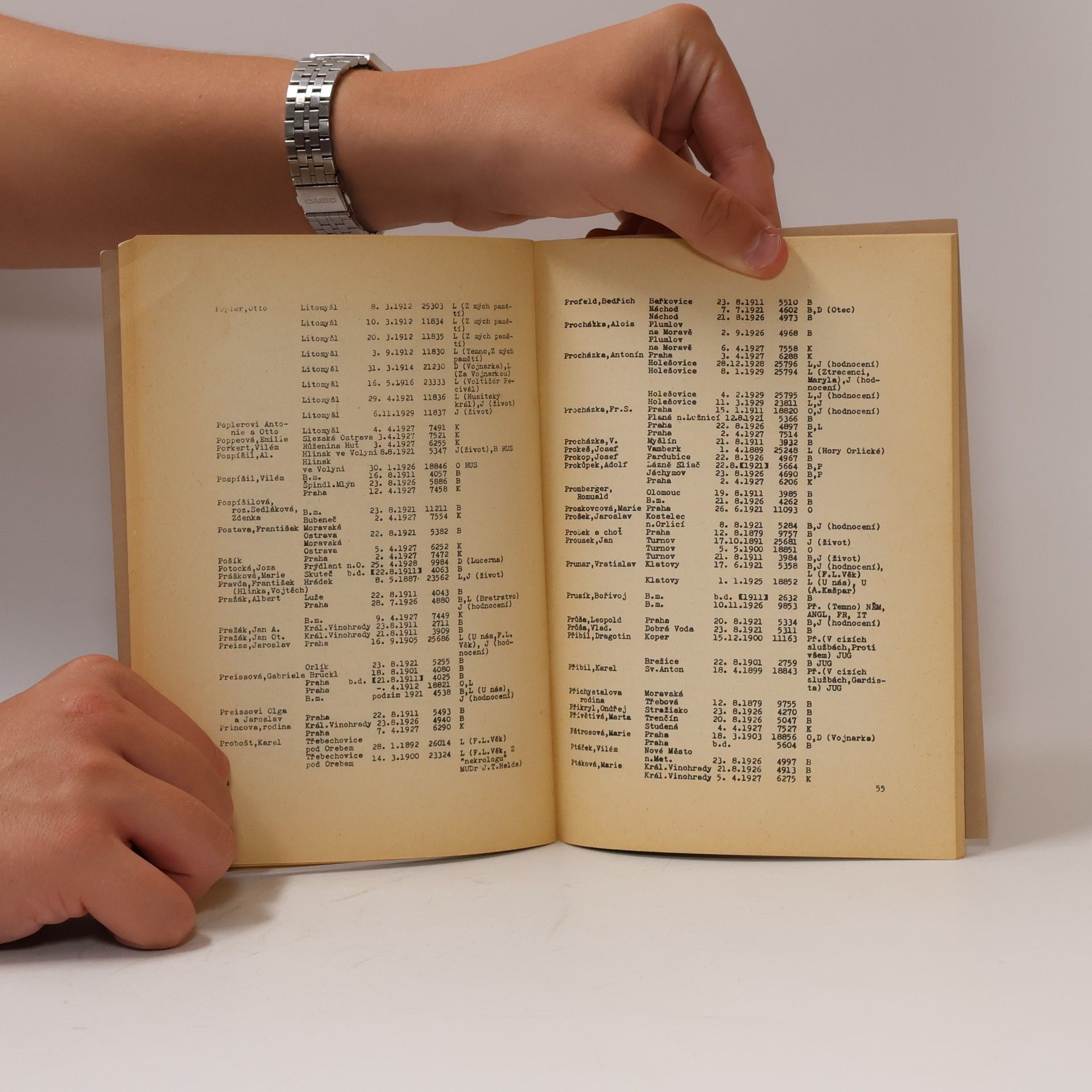 Various authors Soupis korespondence přijaté Aloisem Jiráskem od jednotlivců
