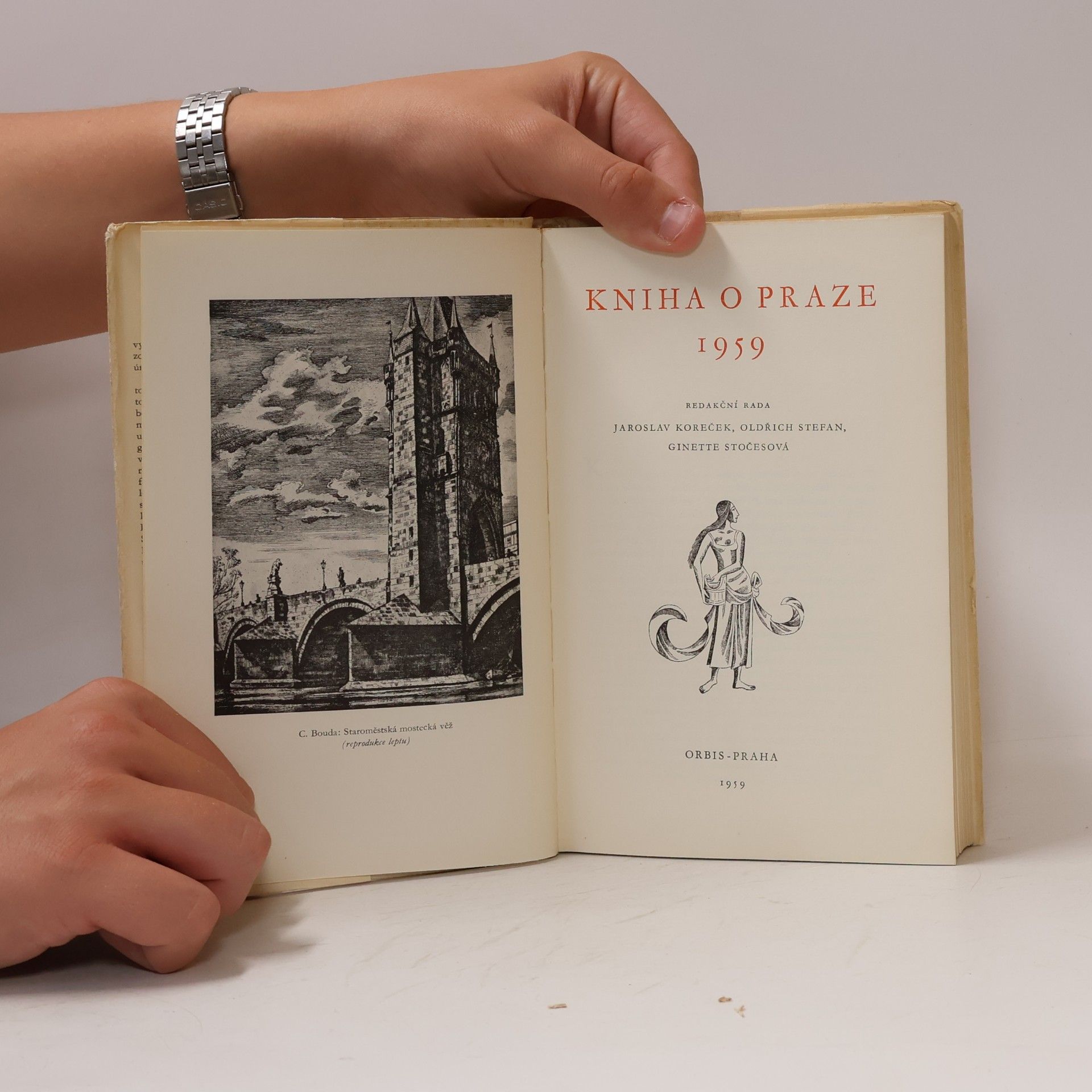Collectif d'auteurs Kniha o Praze 1959
