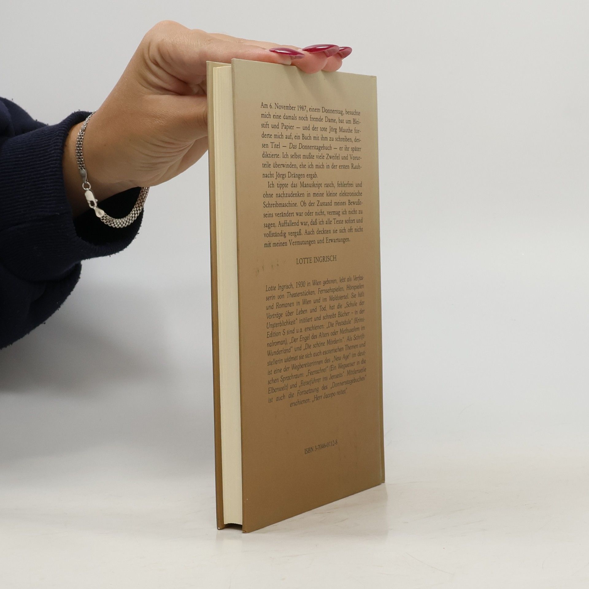 Lotte Ingrisch Das Donnerstagebuch