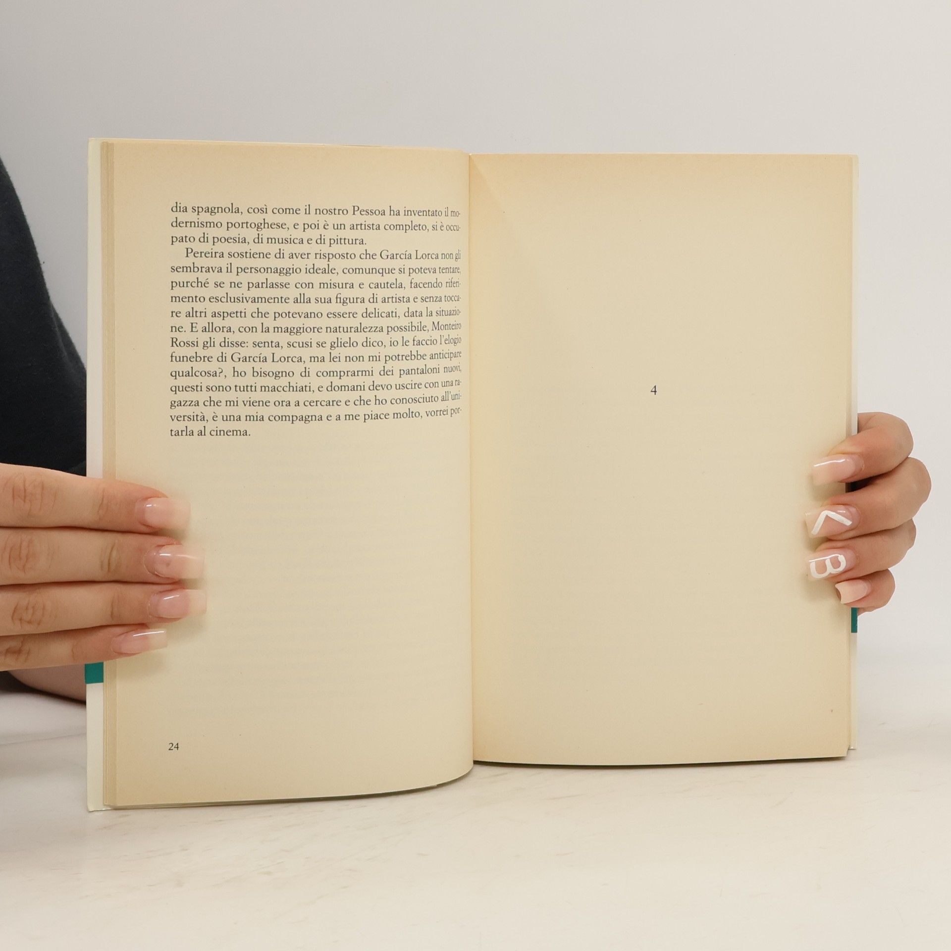Antonio Tabucchi Sostiene Pereira (Italian Edition)