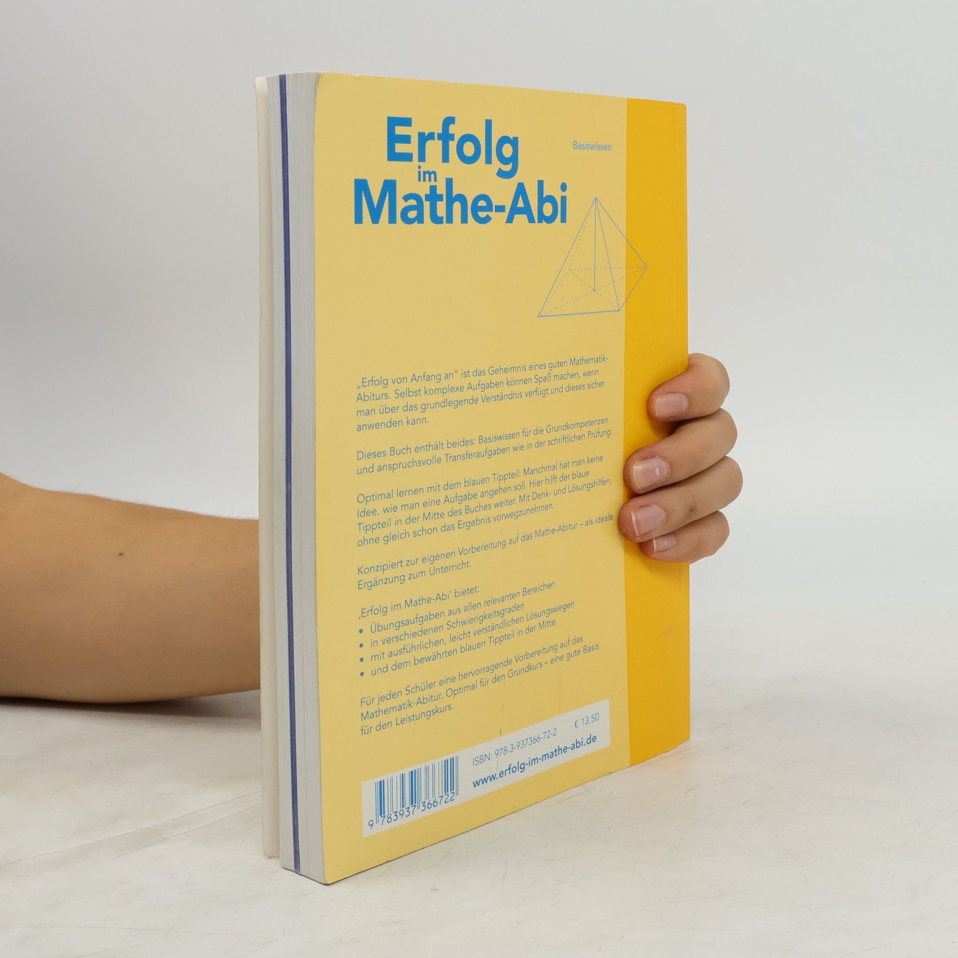 Helmut Gruber Erfolg im Mathe-Abi 2009 Rheinland-Pfalz Basiswissen: Grundkurs und Leistungskurs. Analysis, Geometrie, Stochastik mit Tipps und Lösungen