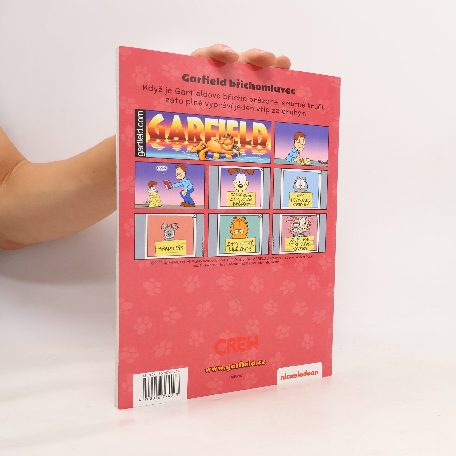 Jim Davis Garfield Garfield břichomluvec (č. 60)