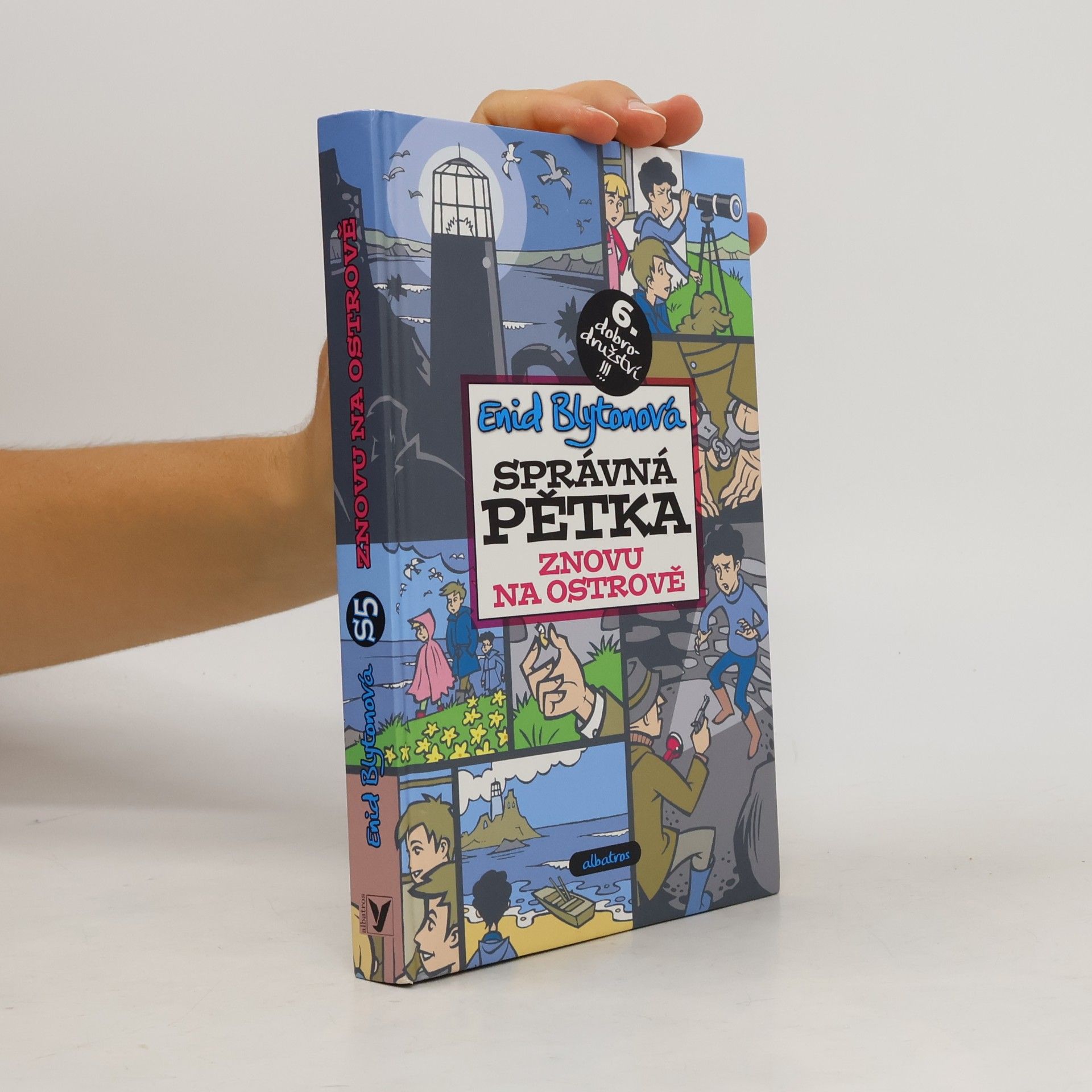 Enid Blyton Správná pětka. Znovu na ostrově
