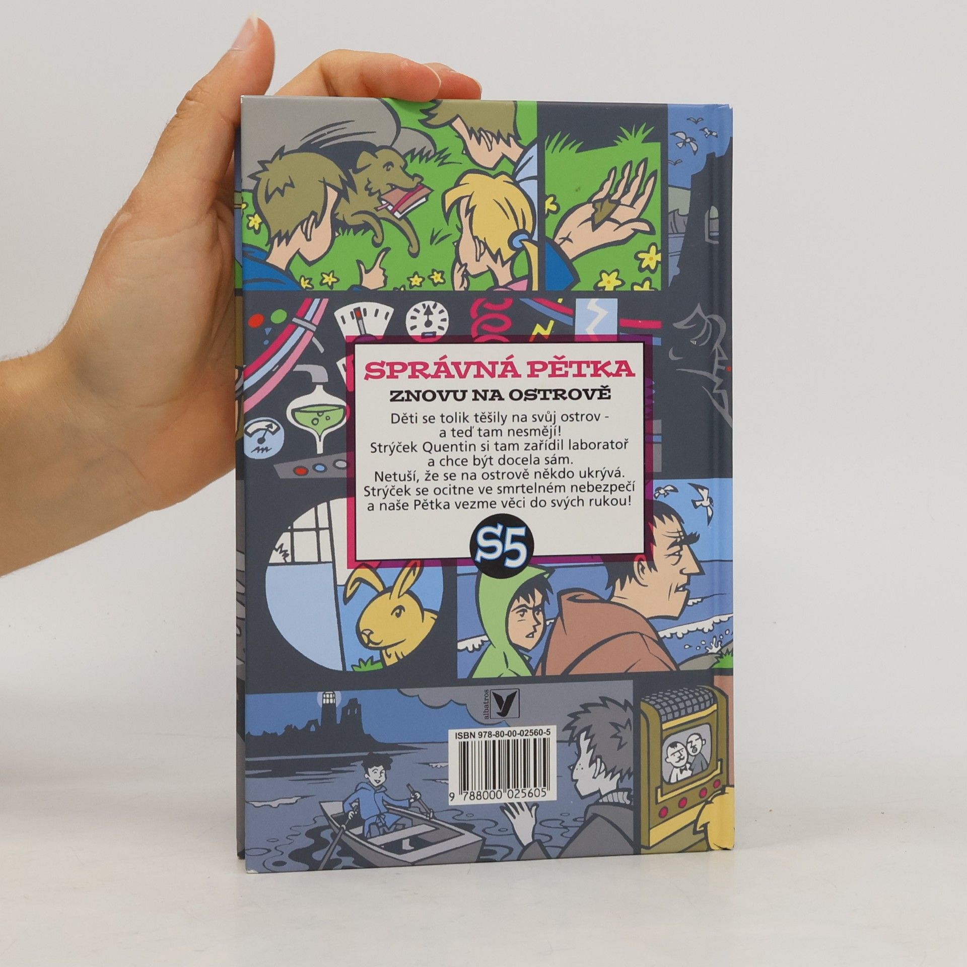 Enid Blyton Správná pětka. Znovu na ostrově