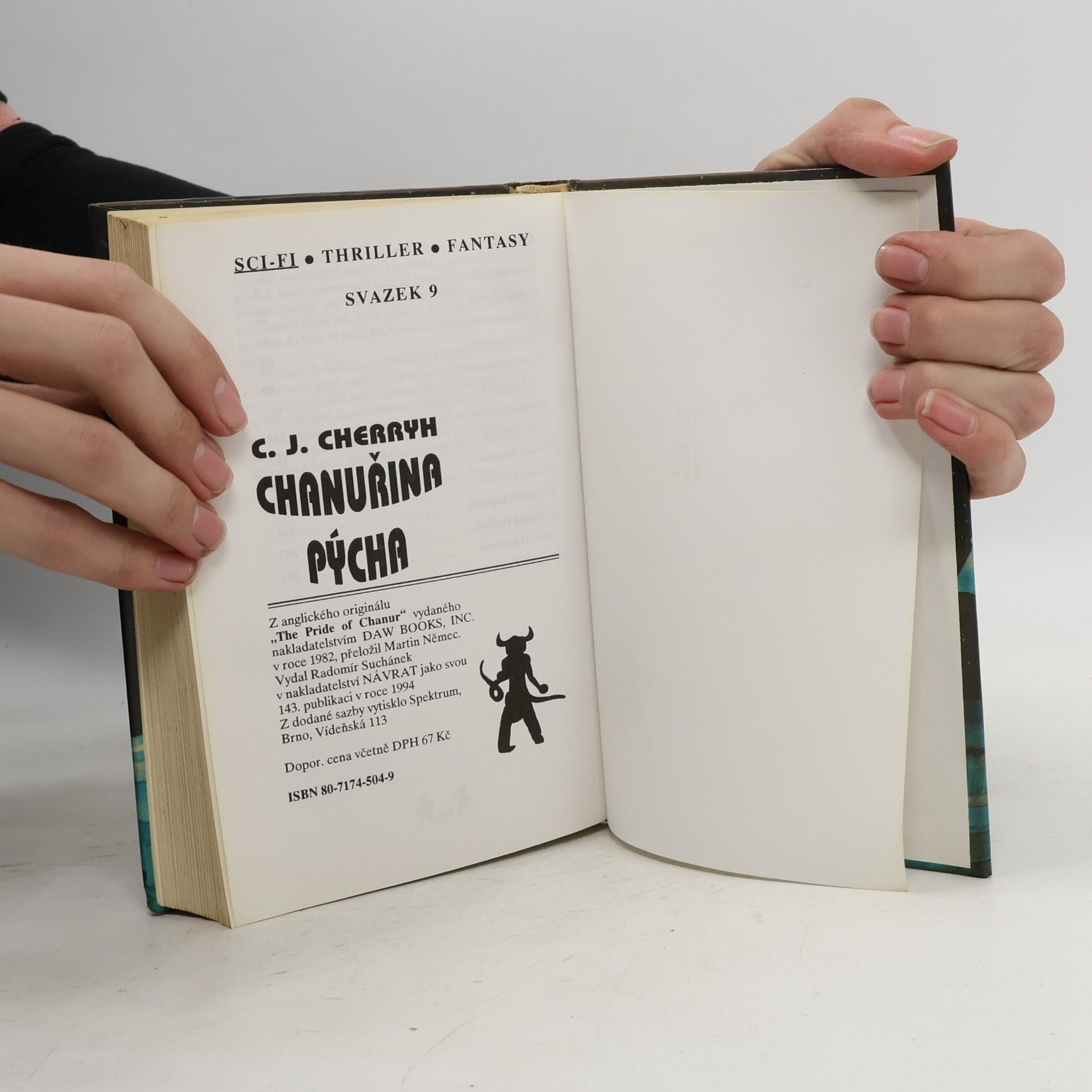 C. J. Cherryh Chanuřina pýcha