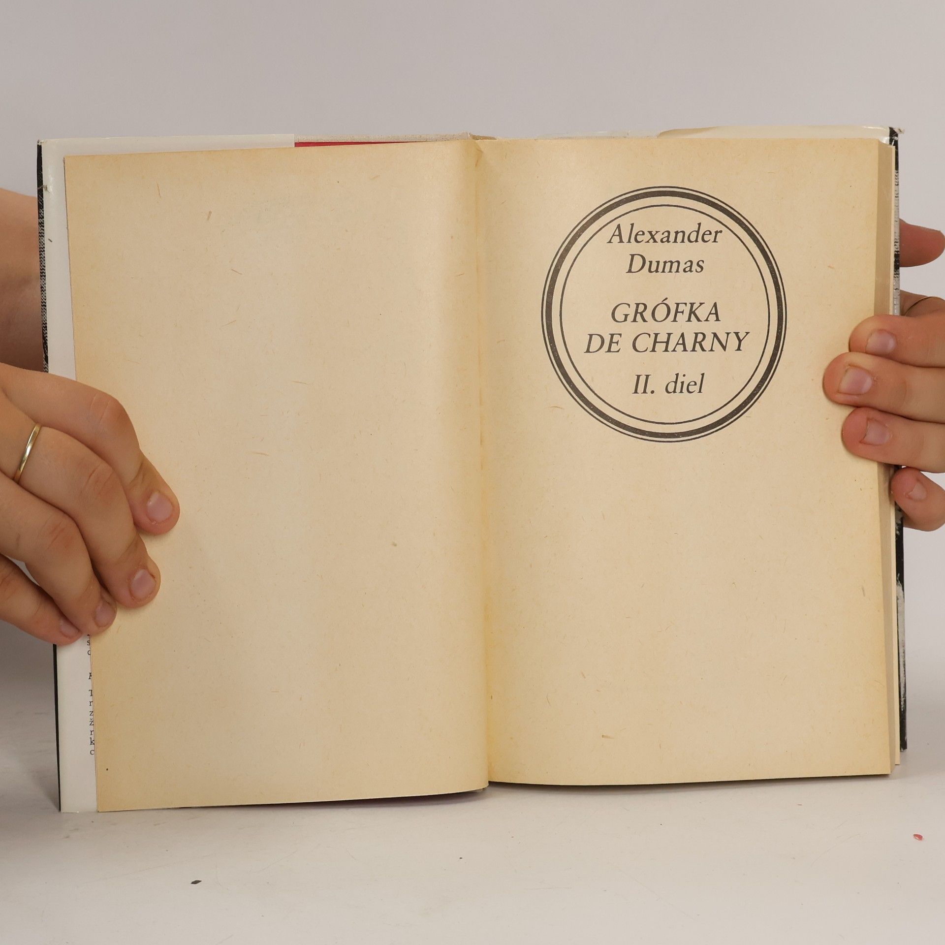 Alexandre Dumas der Ältere Grófka de Charny II.