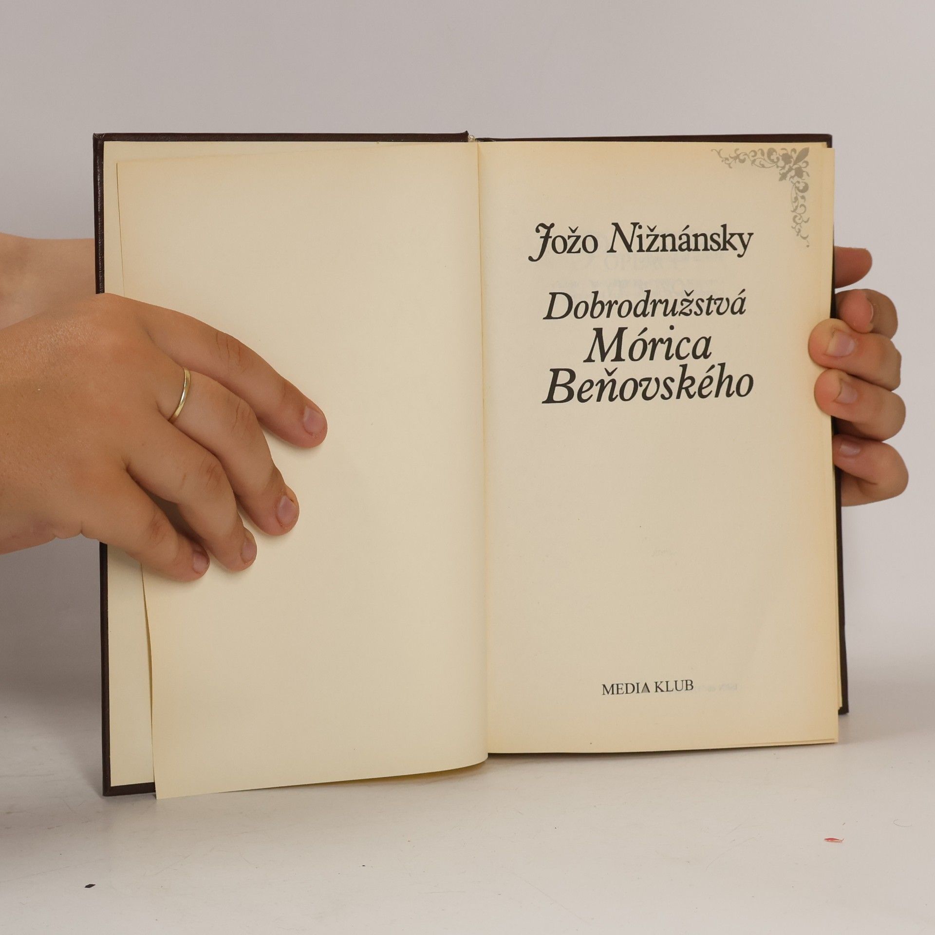 Jožo Nižnánsky Dobrodružstvá Mórica Beňovského