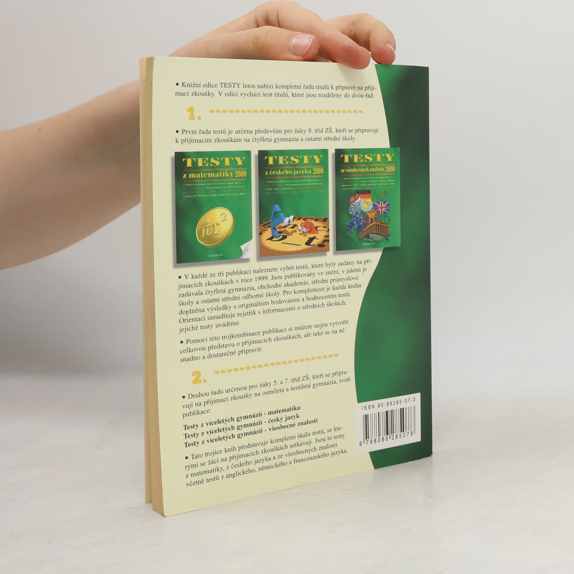 kolektiv Testy z matematiky 2000