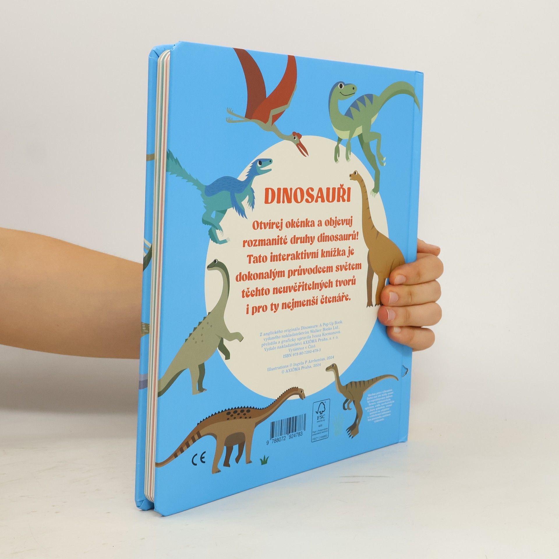 Ingela Peterson Arrhenius Dinosauři : moje první encyklopedie dinosaurů