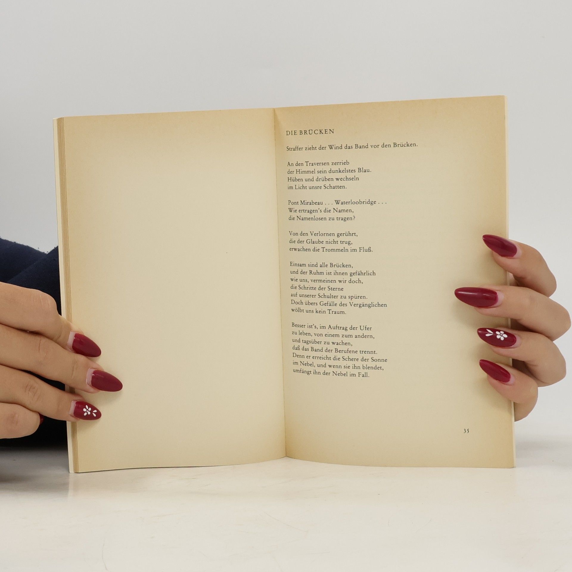 Ingeborg Bachmann Die gestundete Zeit