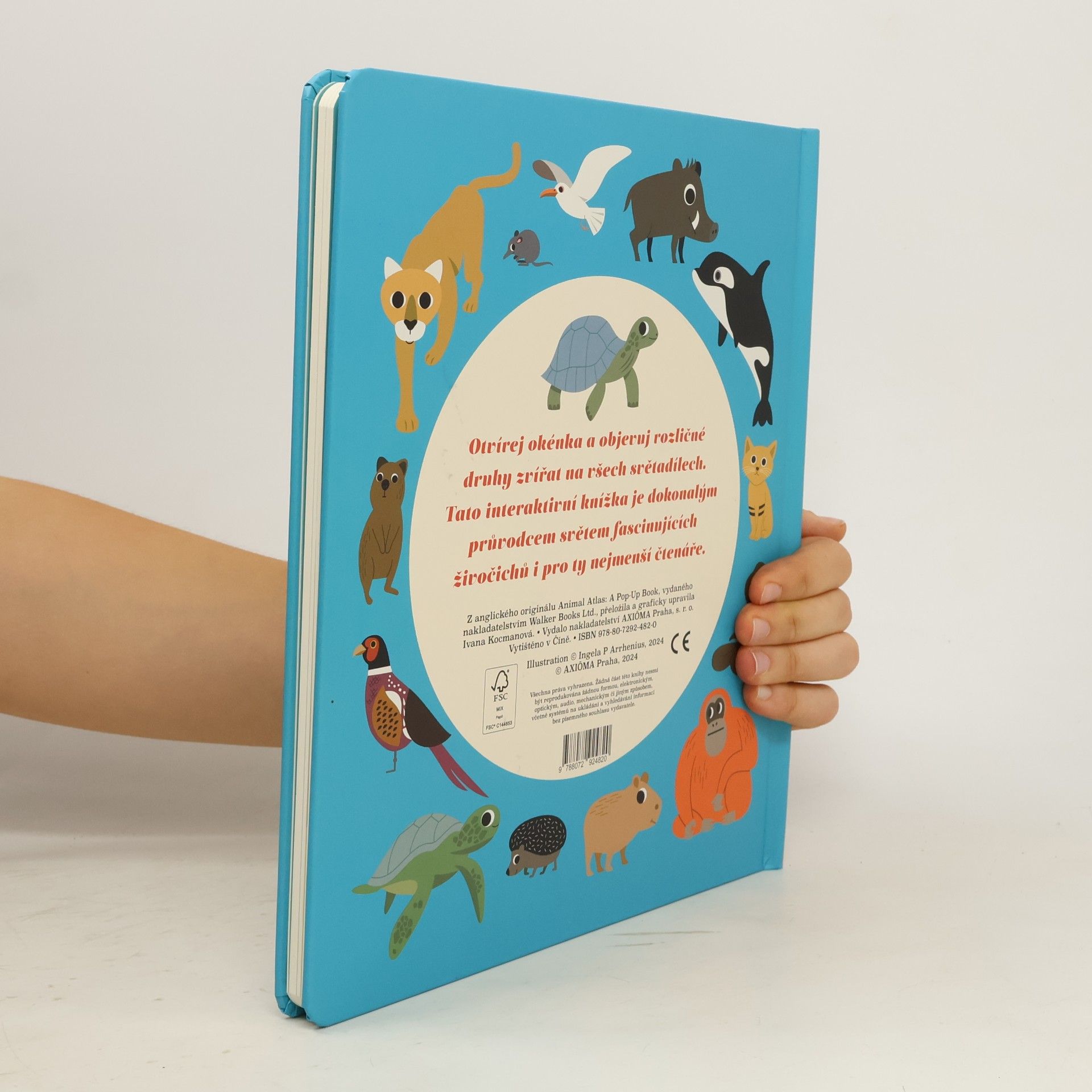 Ingela Peterson Arrhenius Atlas zvířat