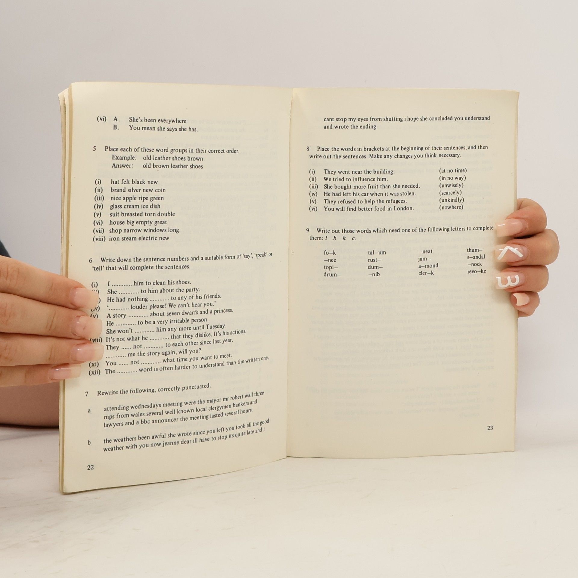 Linton Stone Tests in English Structure and Usage