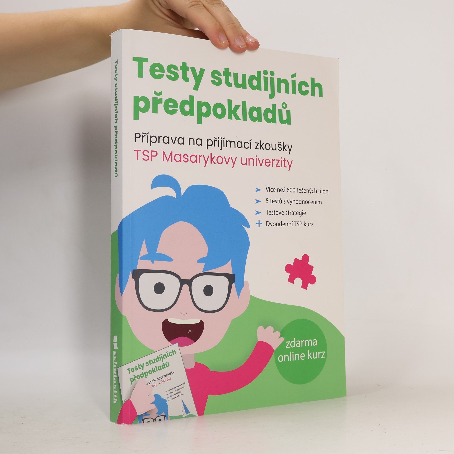Testy studijních předpokladů : příprava na přijímací zkoušky TSP Masarykovy univerzity