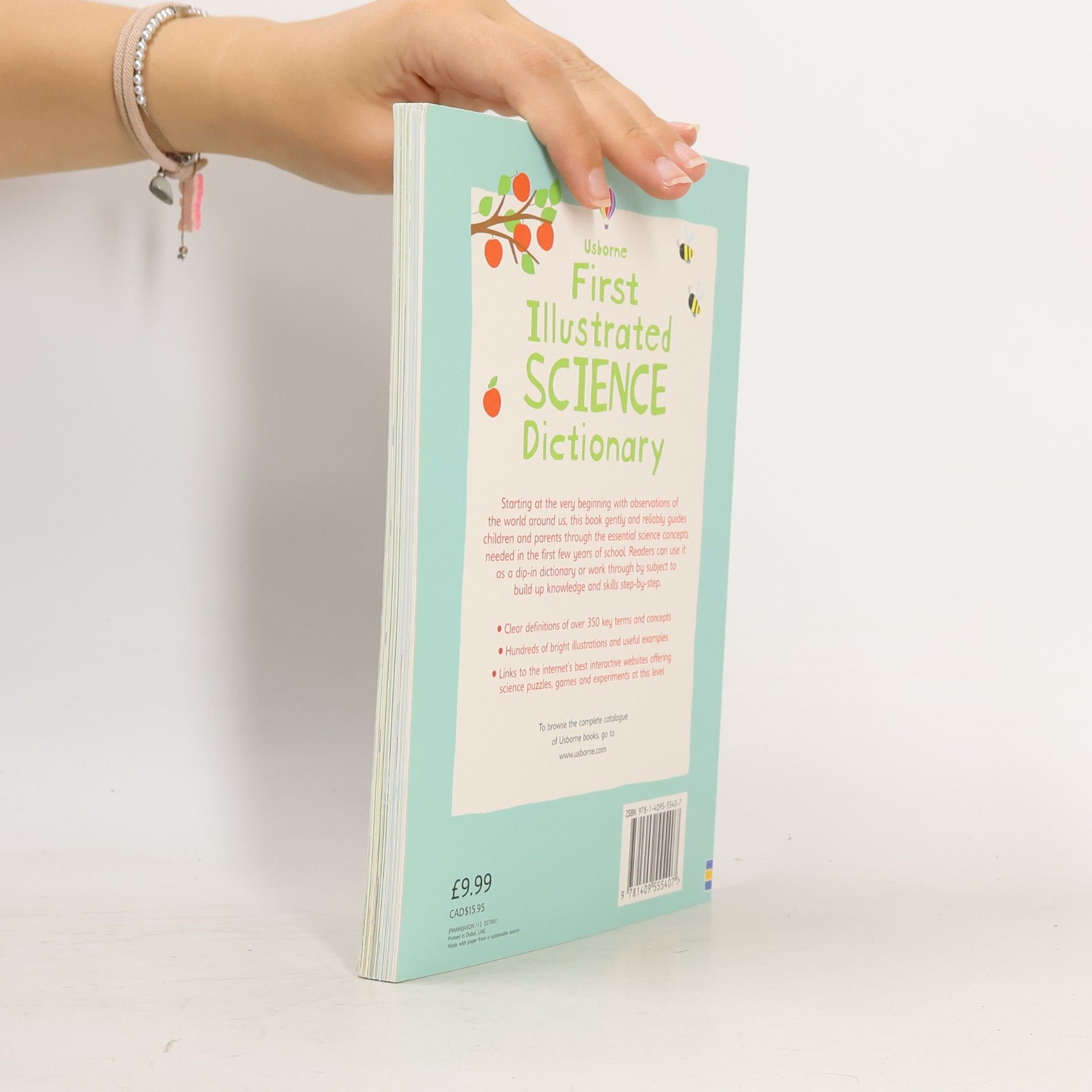 Sarah Khan Usborne first illustrated science dictionary