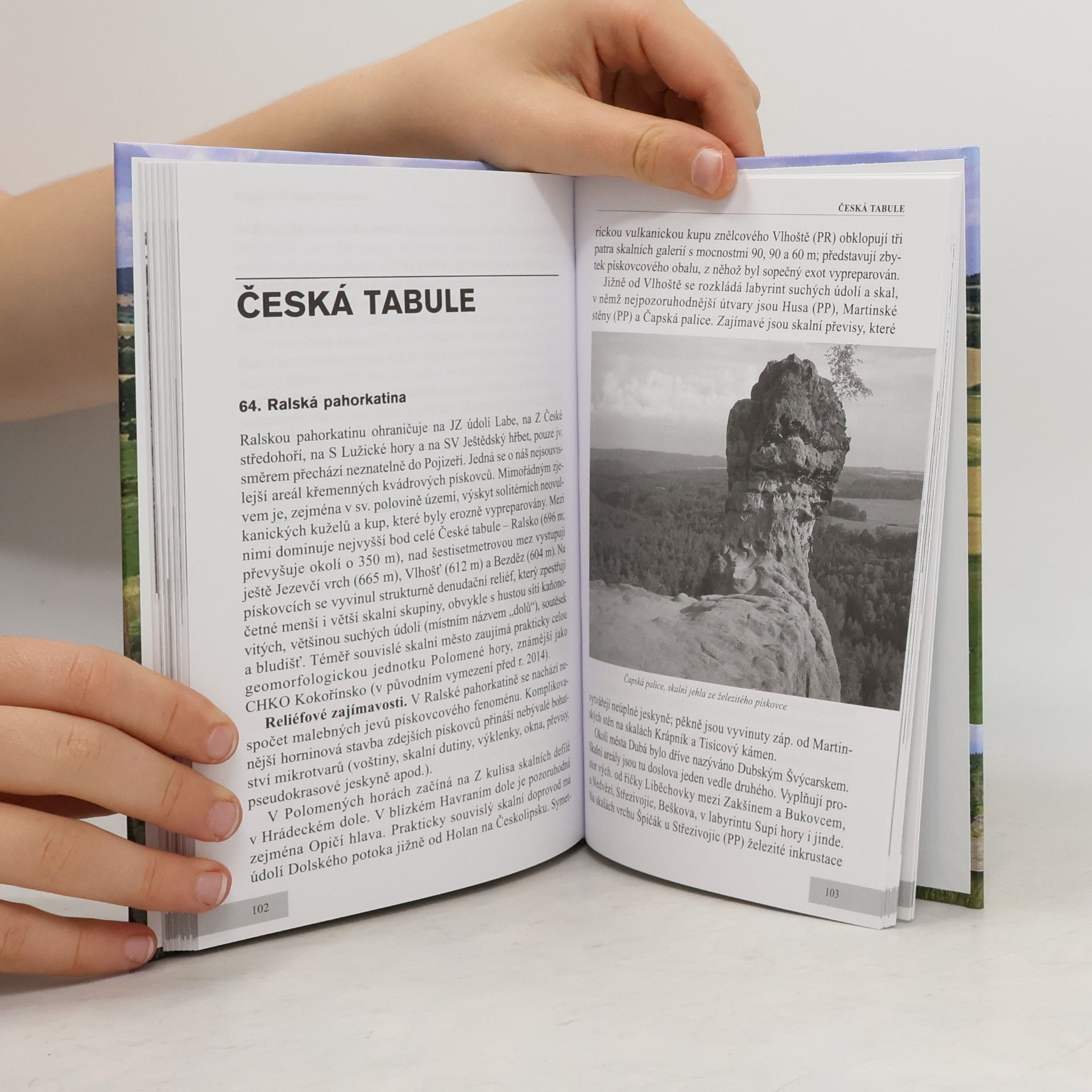 Jan Bína Zajímavosti reliéfu Čech, Moravy a Slezska